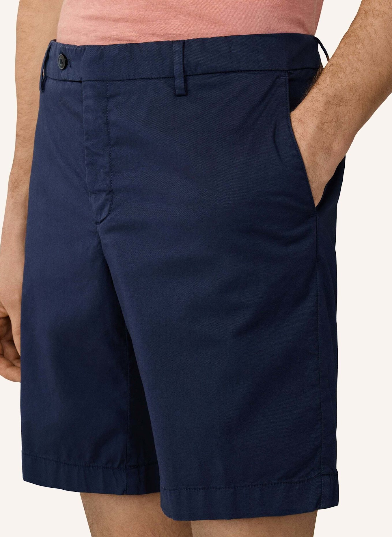 HACKETT LONDON Shorts ULTRA LW CHINO SHRT: BLAU