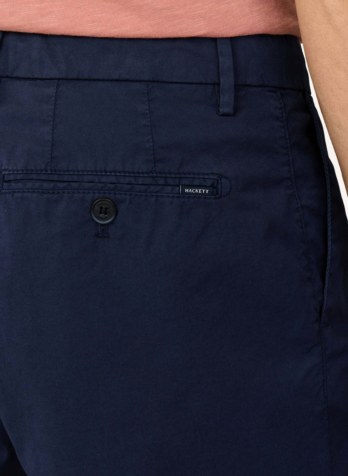 HACKETT LONDON Shorts ULTRA LW CHINO SHRT: BLAU