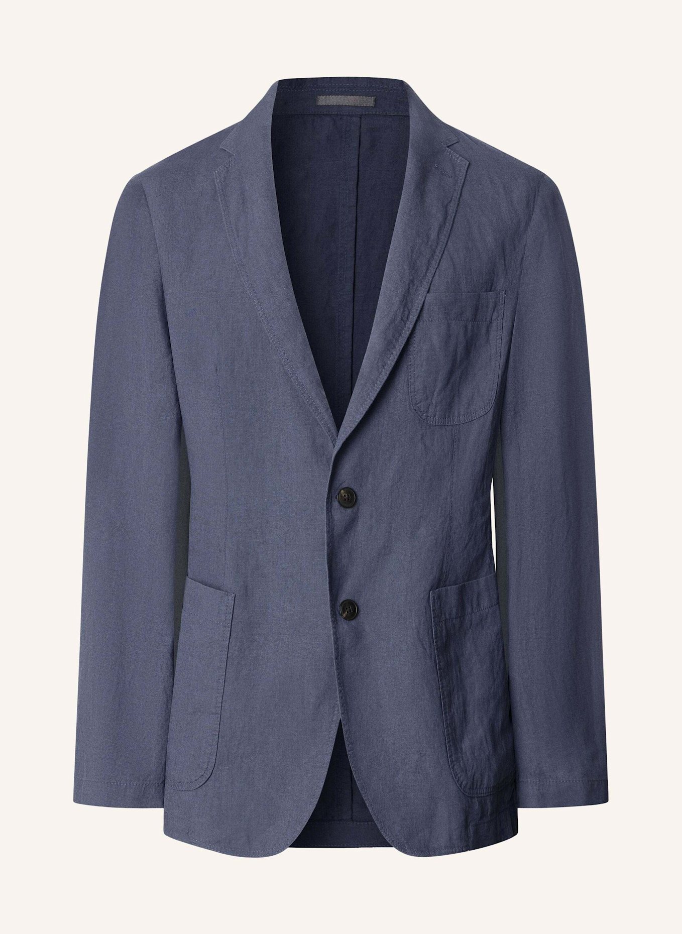 HACKETT LONDON Sakko GMW LW LINEN BLAZER: BLAU