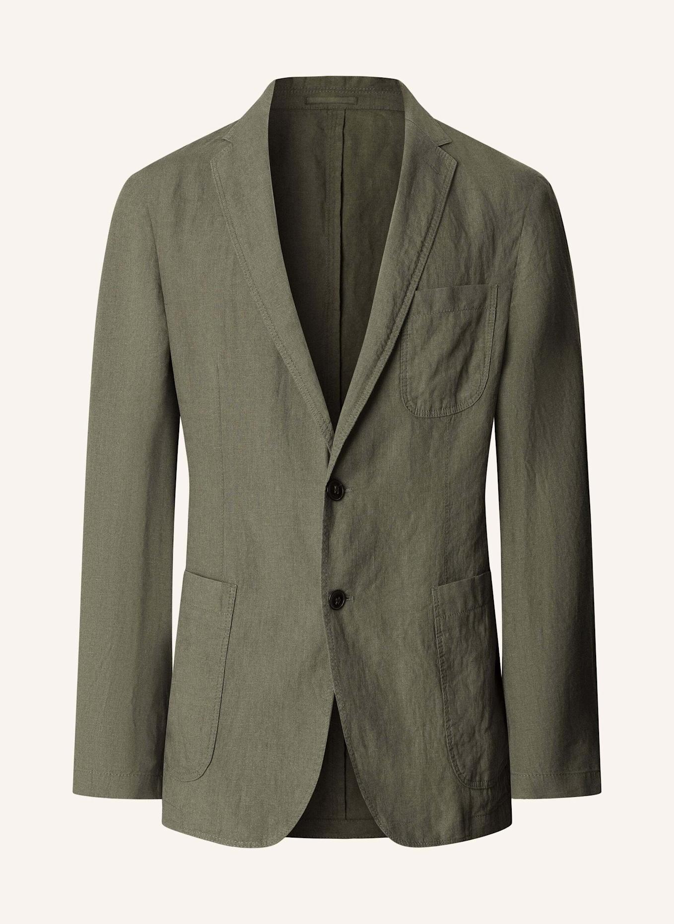 HACKETT LONDON Sakko GMW LW LINEN BLAZER: KHAKI
