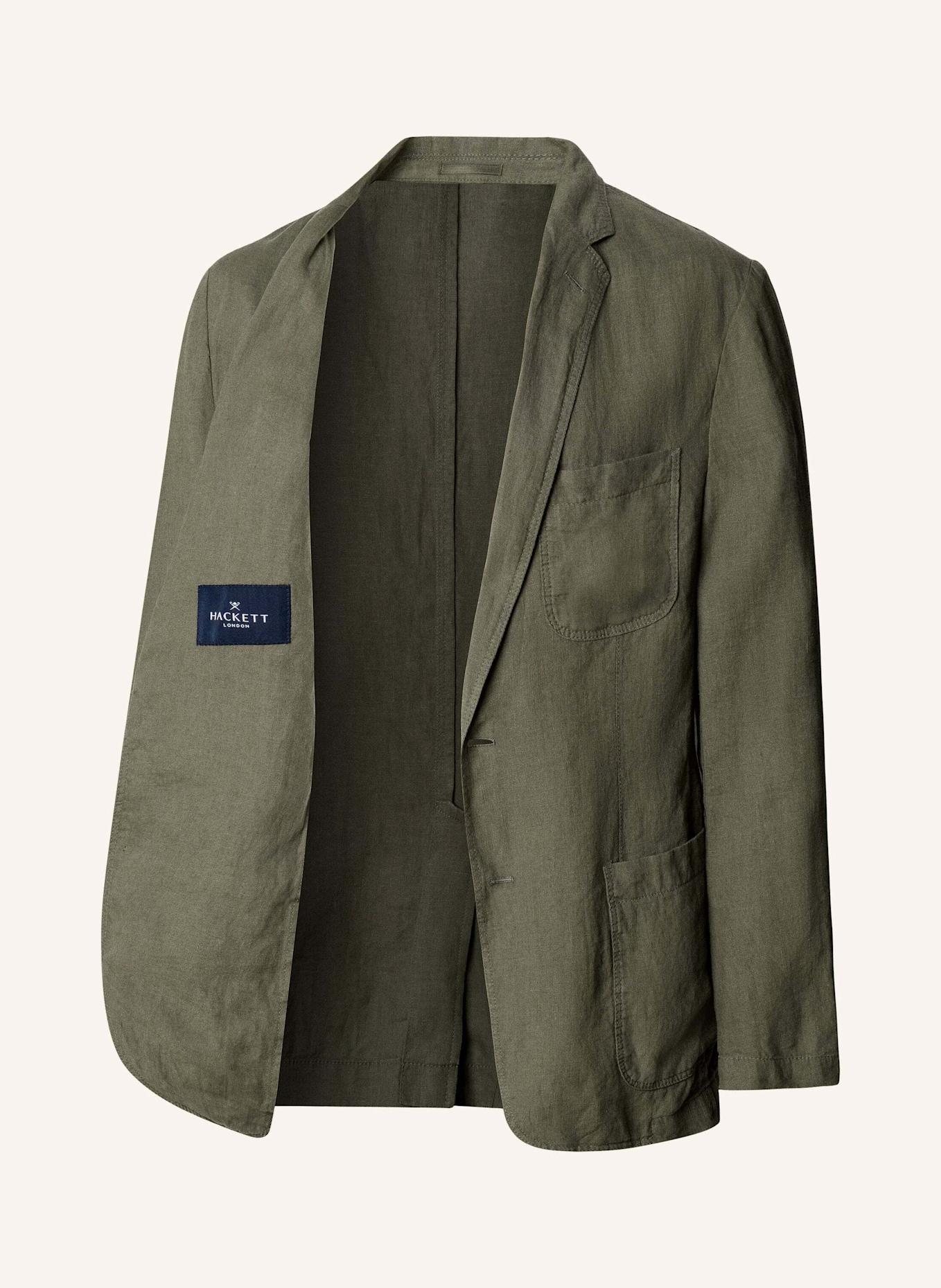 HACKETT LONDON Sakko GMW LW LINEN BLAZER: KHAKI