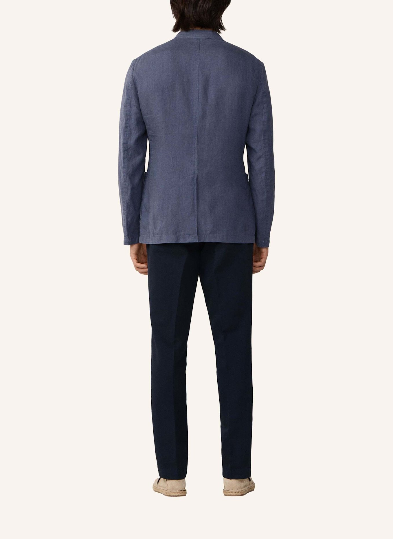 HACKETT LONDON Sakko GMW LW LINEN BLAZER: BLAU