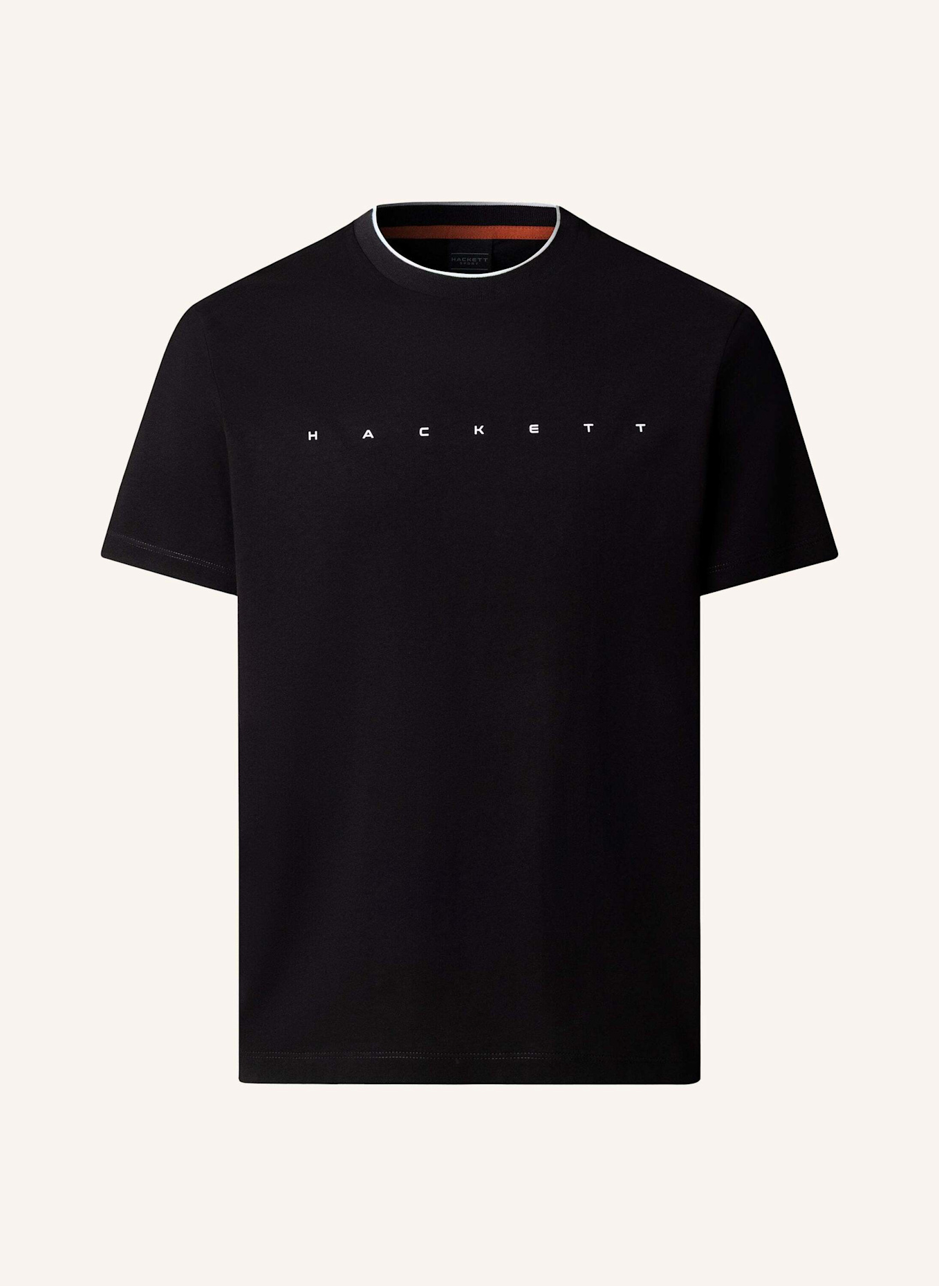 HACKETT LONDON T-Shirt HS ESSENTIAL TEE: SCHWARZ