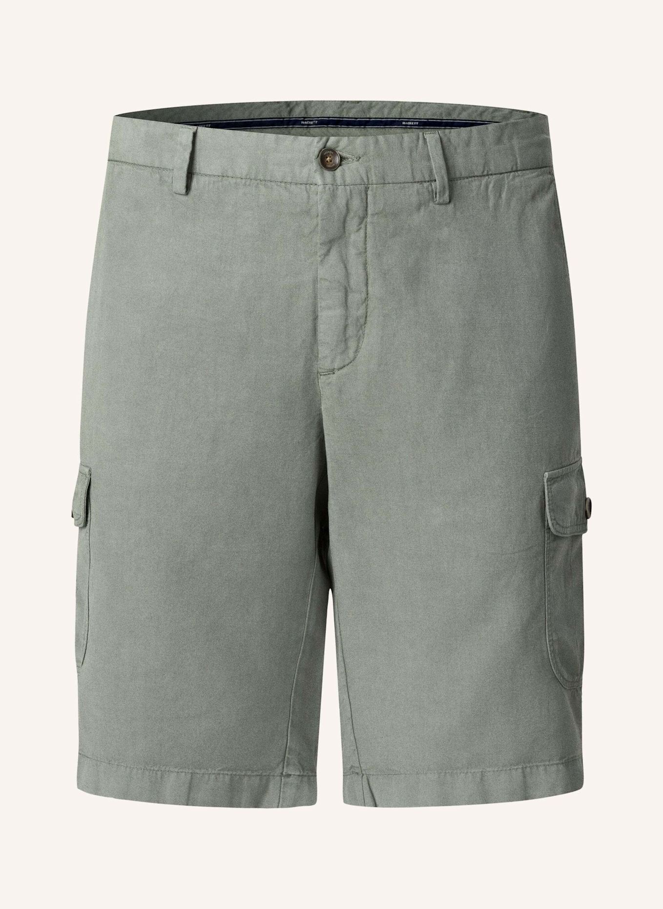 HACKETT LONDON Shorts GMD CARGO SHORTS: GRÜN