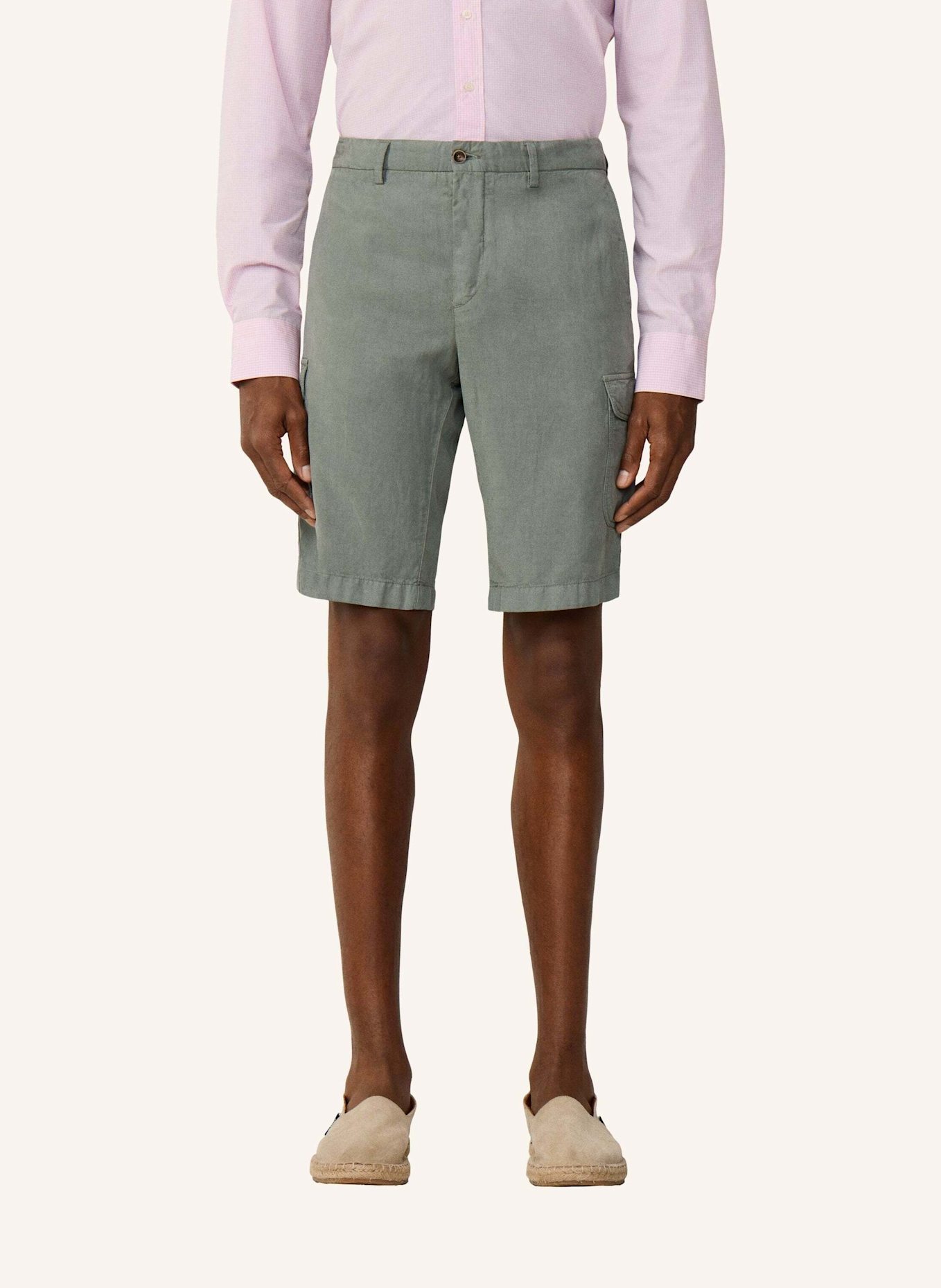 HACKETT LONDON Shorts GMD CARGO SHORTS: GRÜN