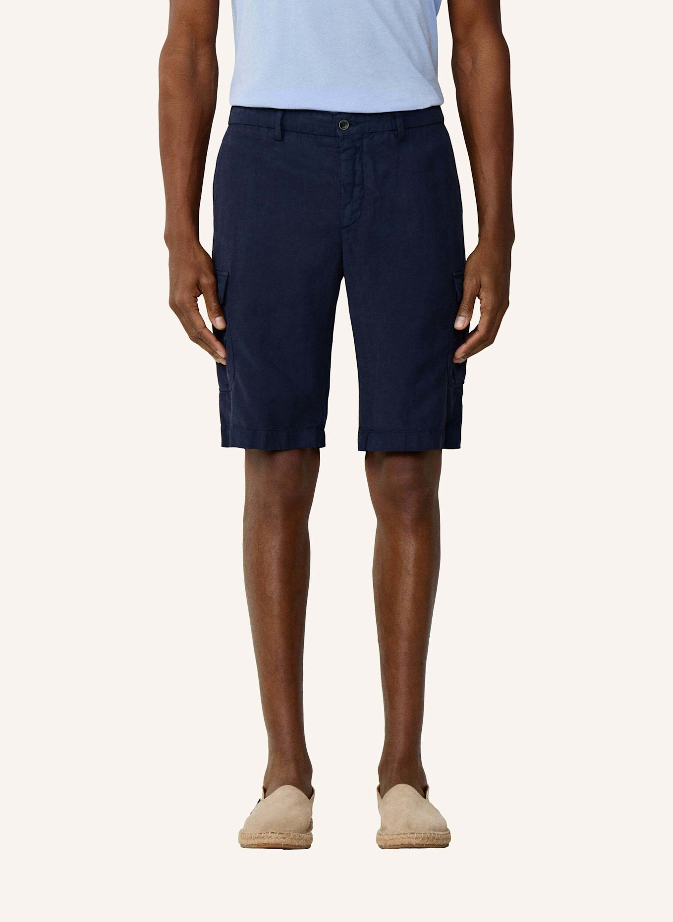 HACKETT LONDON Shorts GMD CARGO SHORTS: BLAU