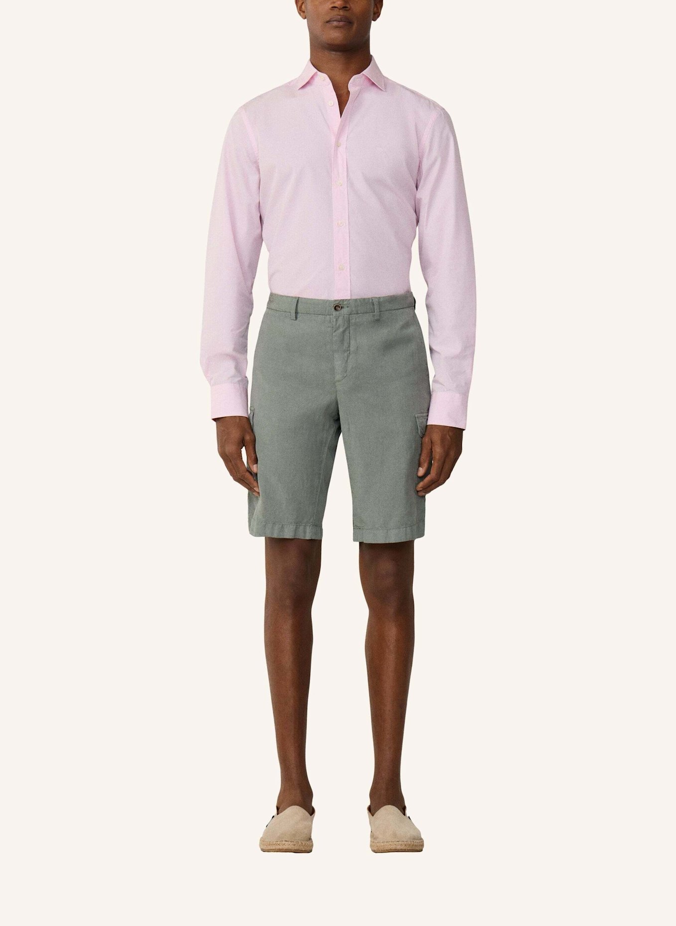 HACKETT LONDON Shorts GMD CARGO SHORTS: GRÜN