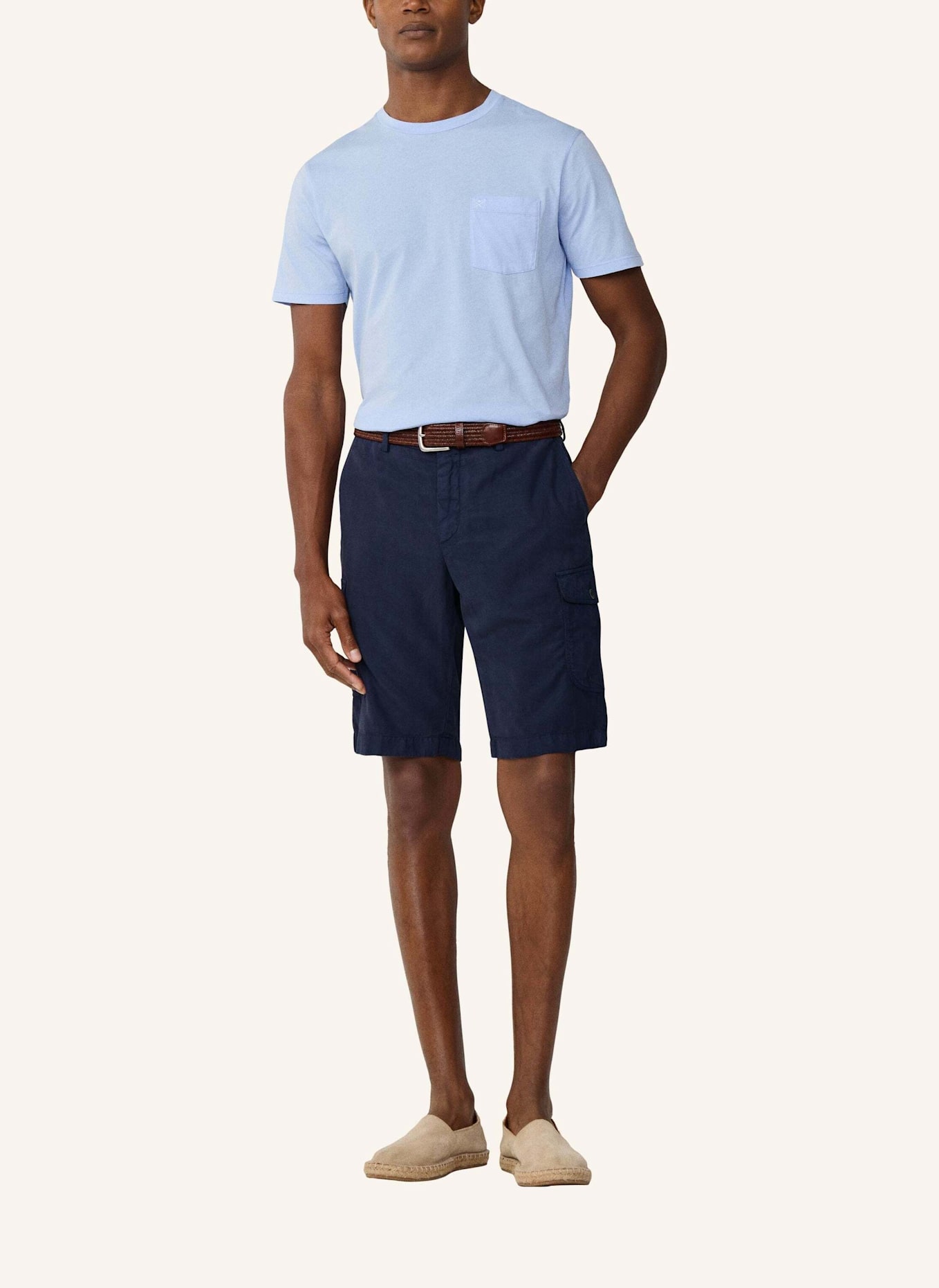 HACKETT LONDON Shorts GMD CARGO SHORTS: BLAU