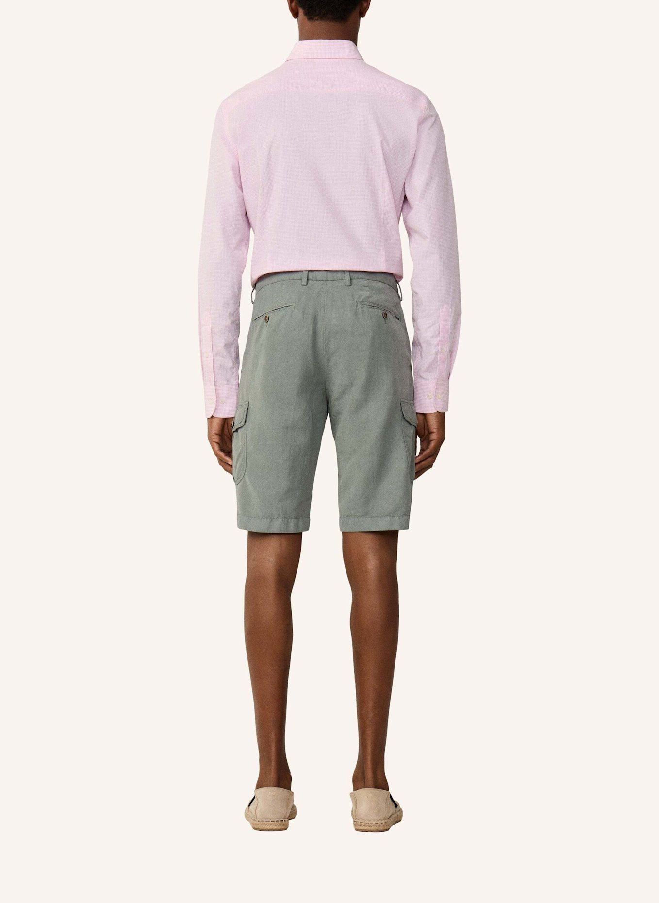 HACKETT LONDON Shorts GMD CARGO SHORTS: GRÜN