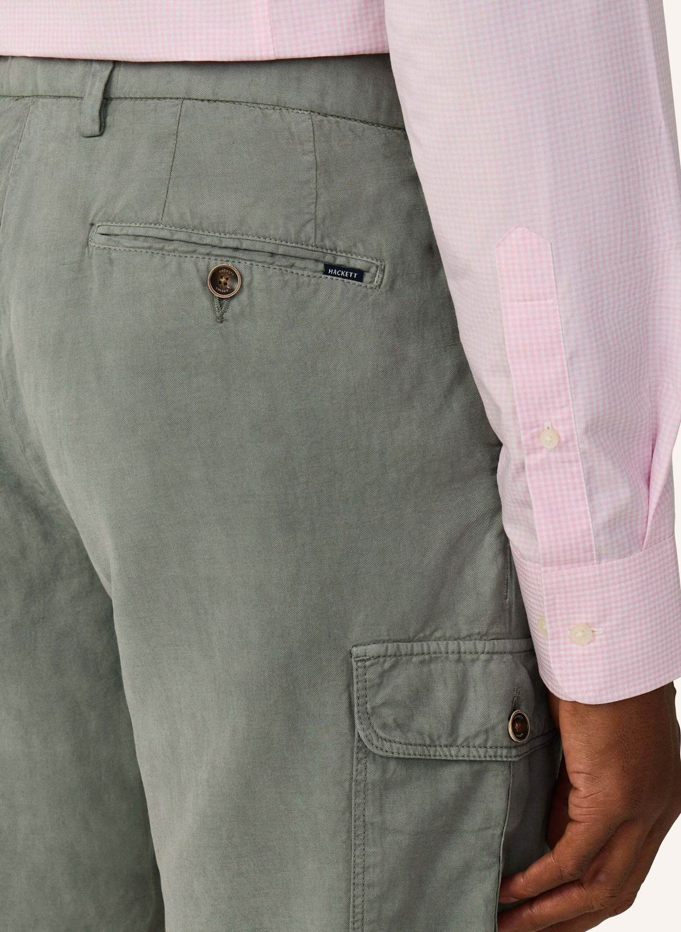 HACKETT LONDON Shorts GMD CARGO SHORTS: GRÜN