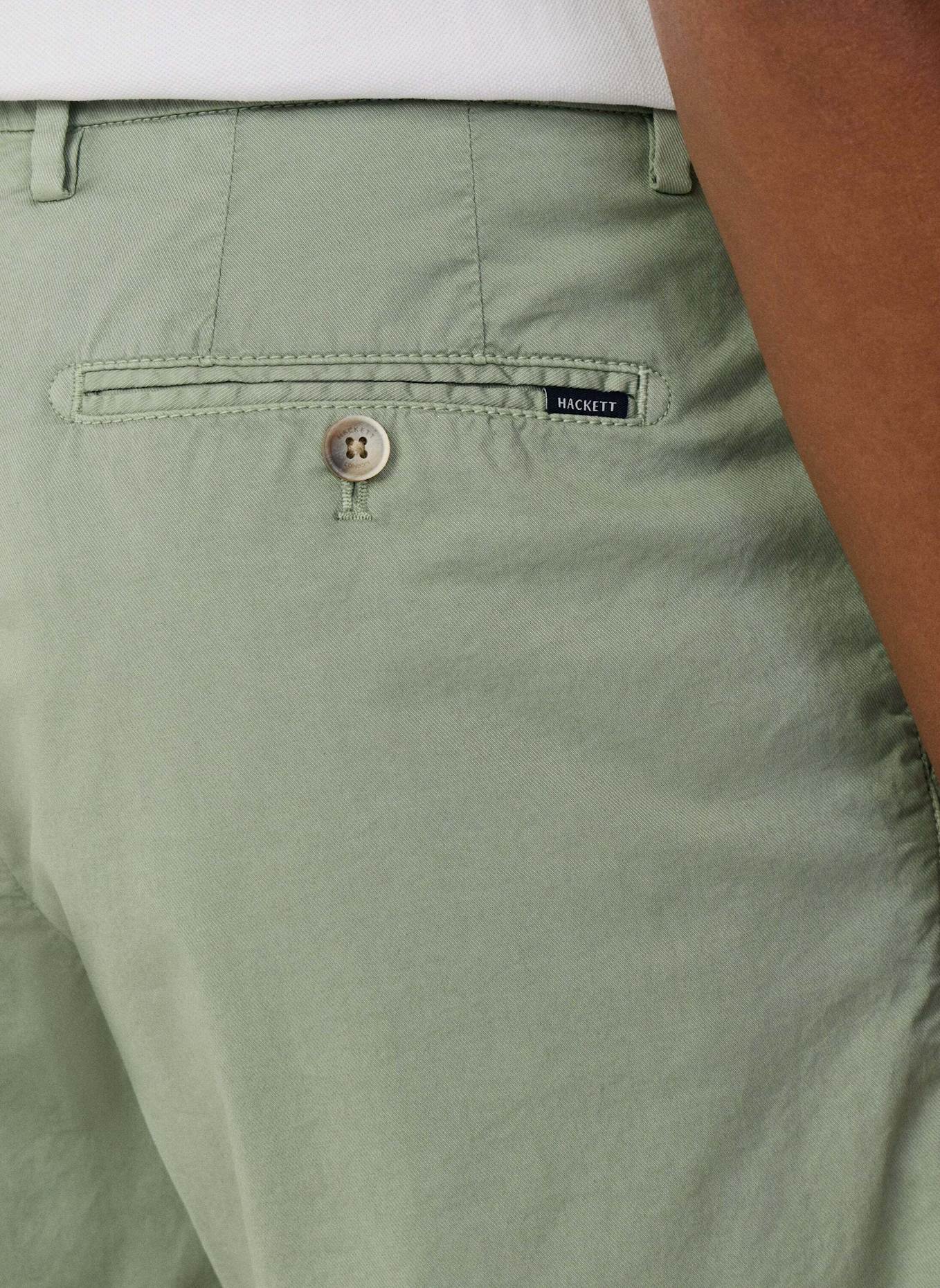 HACKETT LONDON Shorts ULTRA LW CHINO SHRT: GRÜN