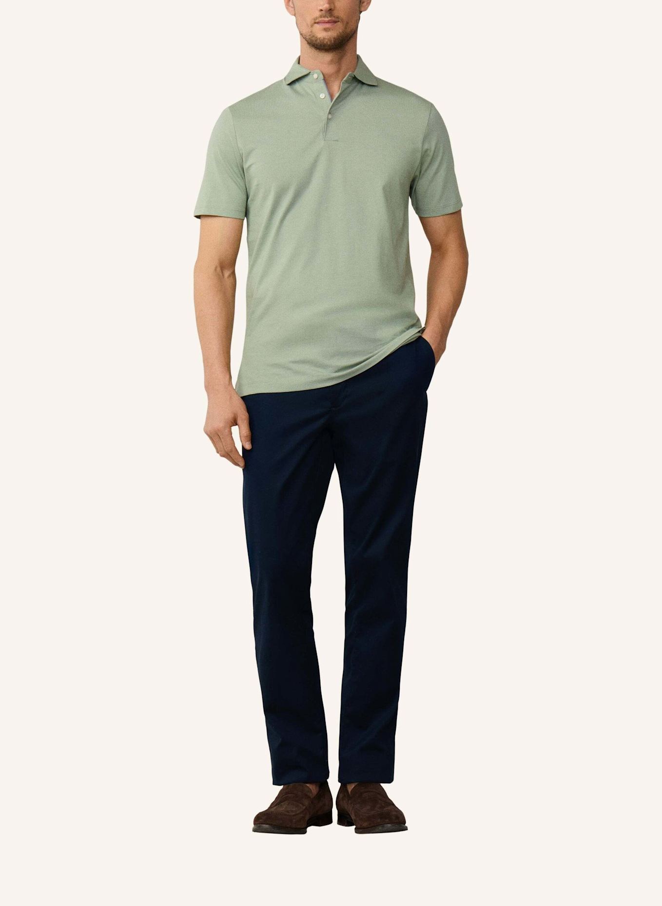 HACKETT LONDON Poloshirt PIMA COTTON POLO: GRÜN