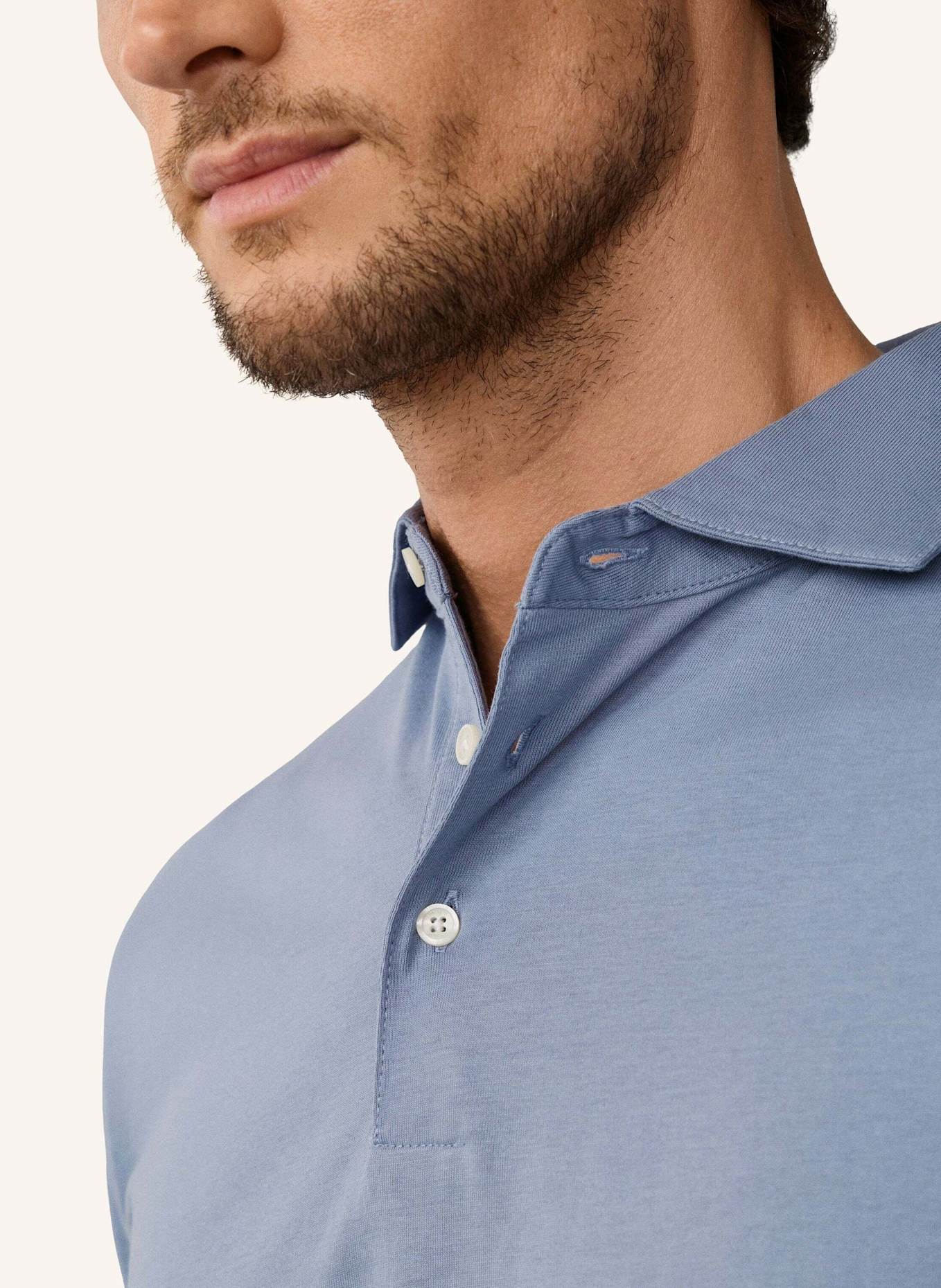 HACKETT LONDON Poloshirt PIMA COTTON POLO: BLAU
