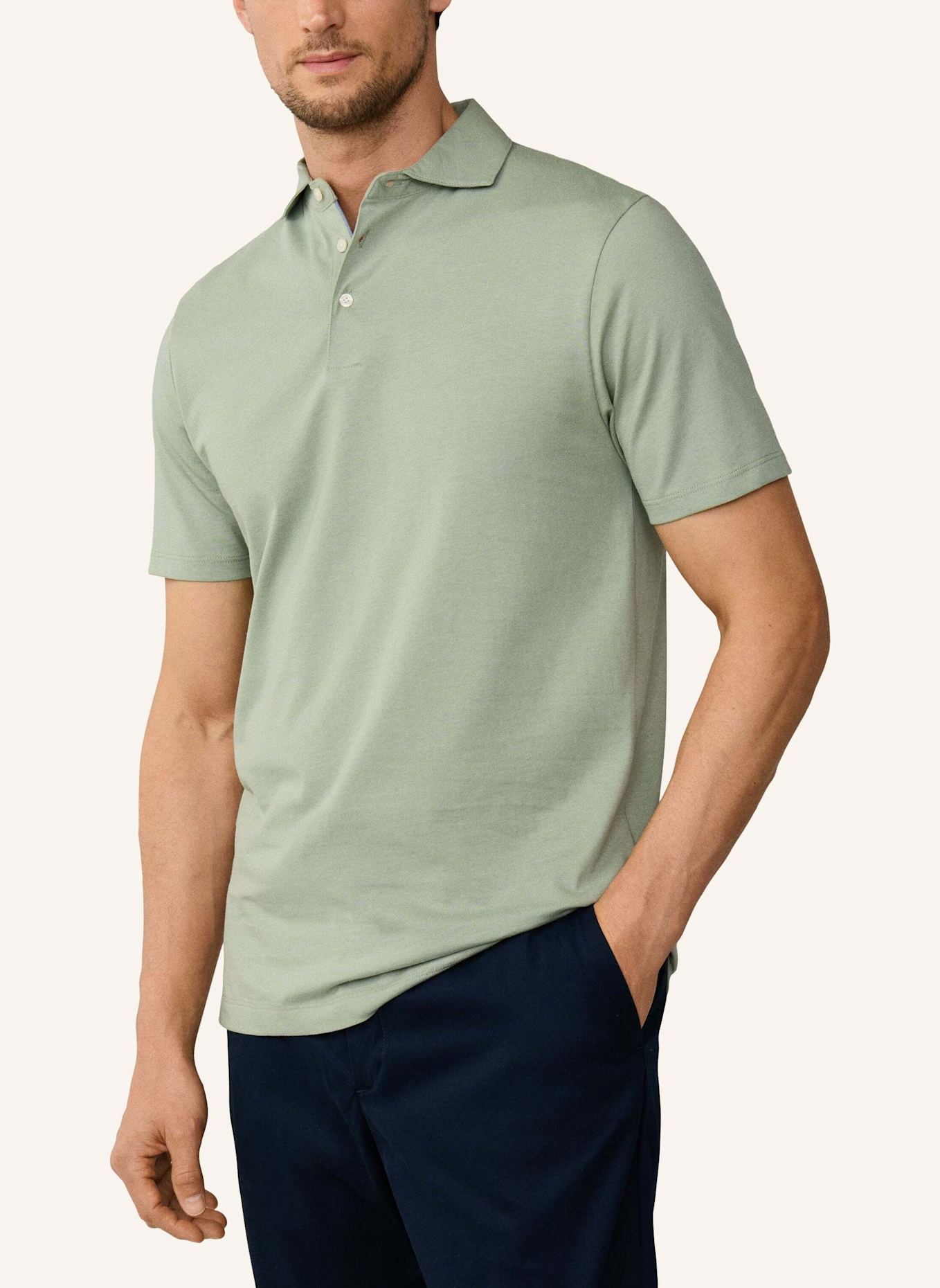 HACKETT LONDON Poloshirt PIMA COTTON POLO: GRÜN