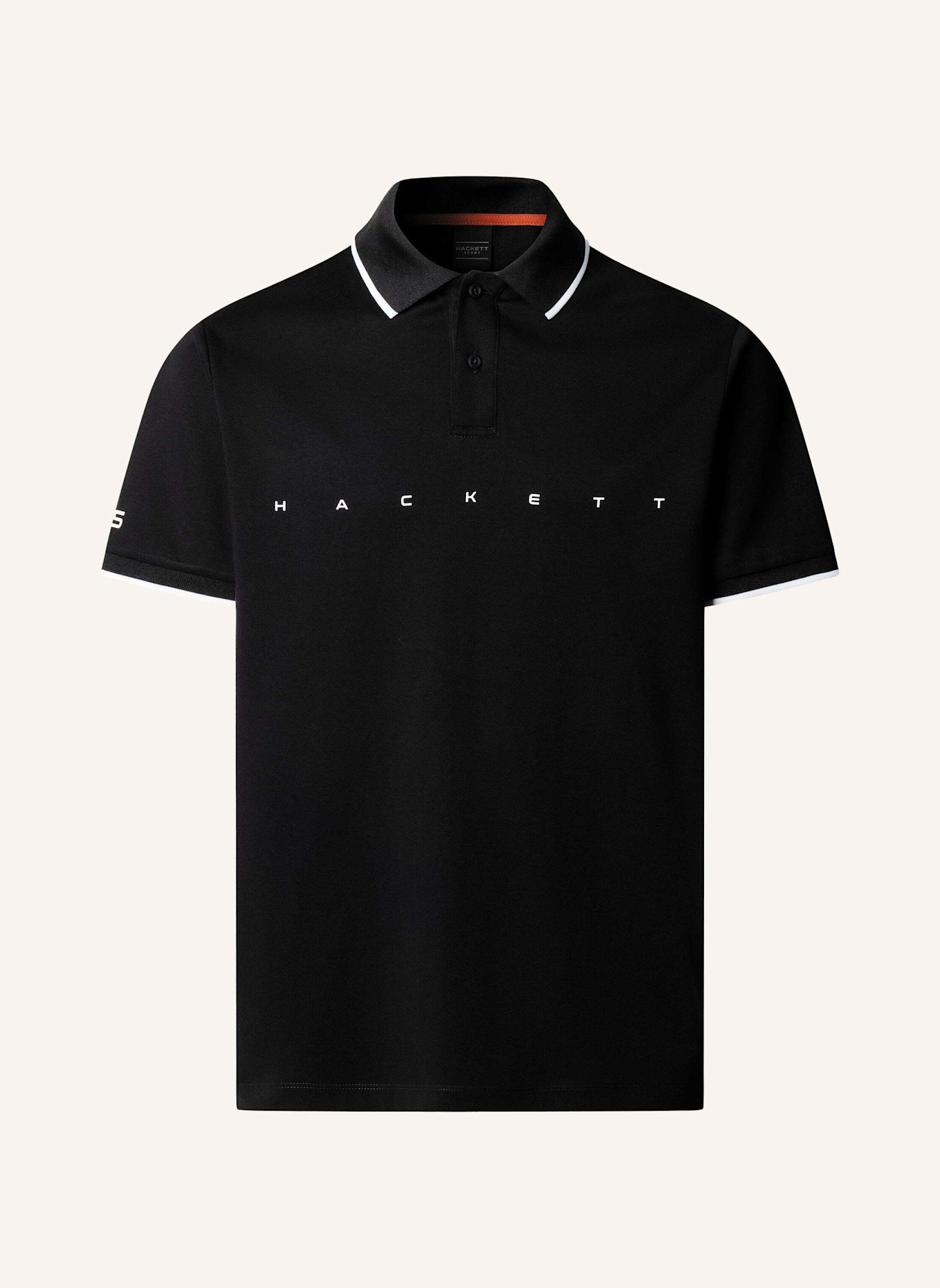 HACKETT LONDON Poloshirt HS ESSENTIAL POLO: SCHWARZ