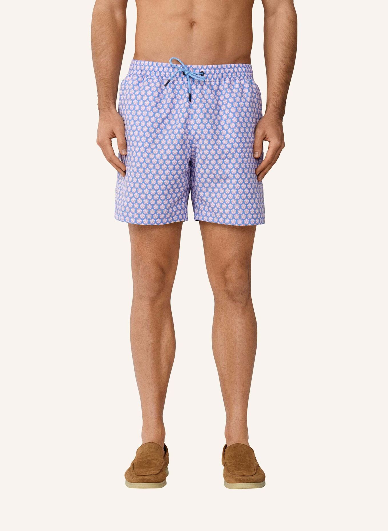 HACKETT LONDON Badeshorts SEASHELL: LILA