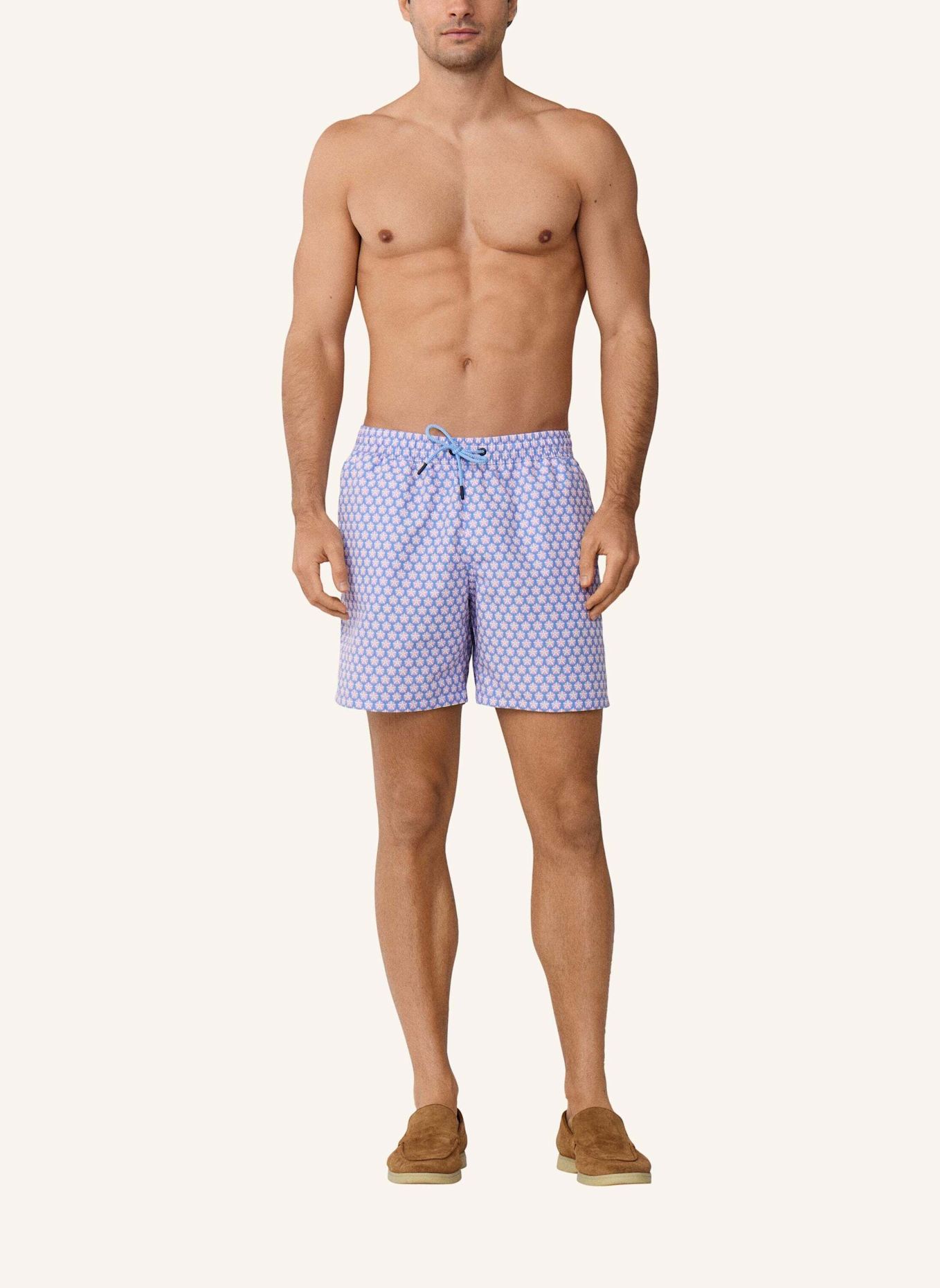 HACKETT LONDON Badeshorts SEASHELL: LILA