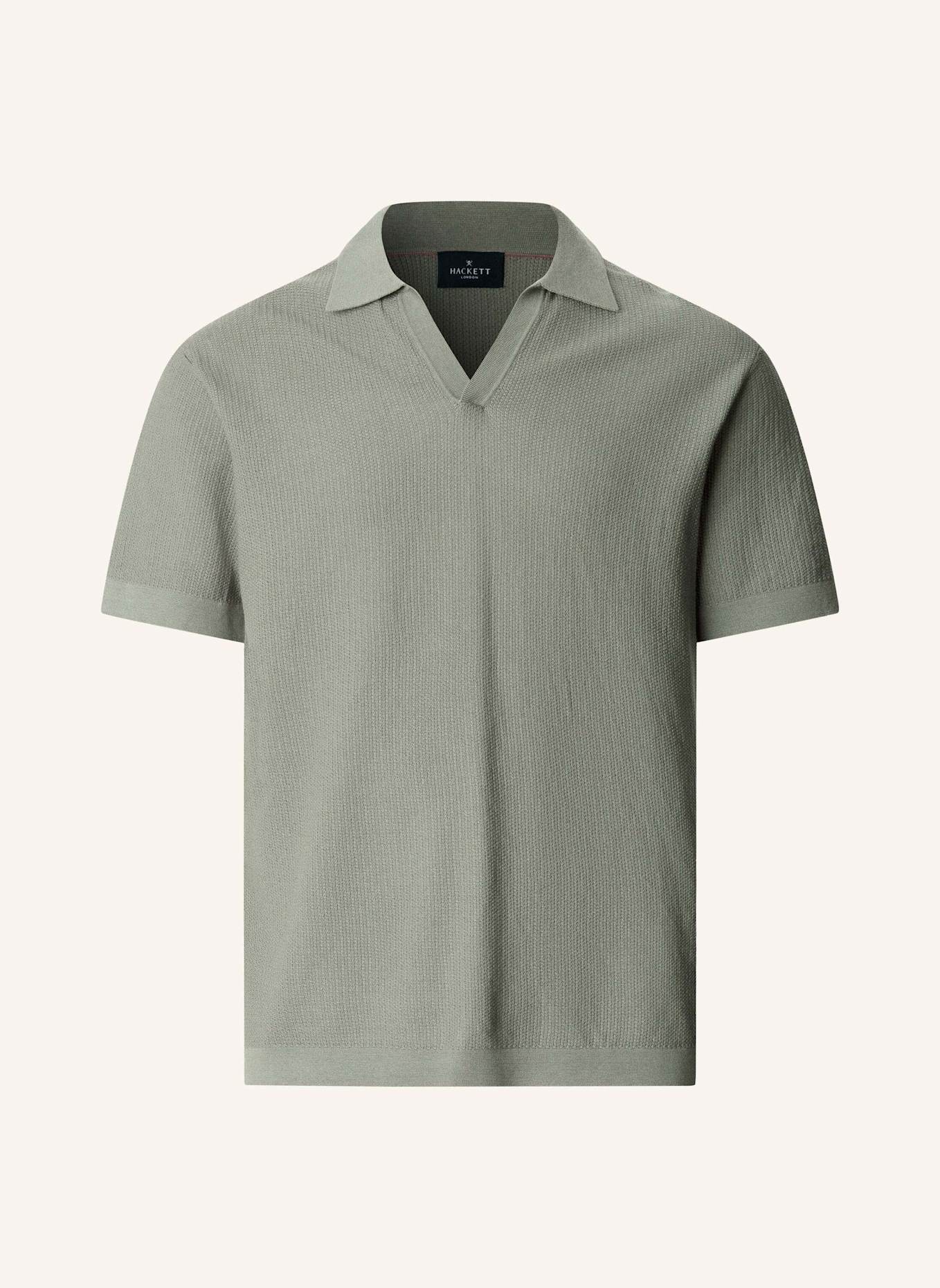 HACKETT LONDON Poloshirt RIVIERA KNIT SS POLO: GRÜN