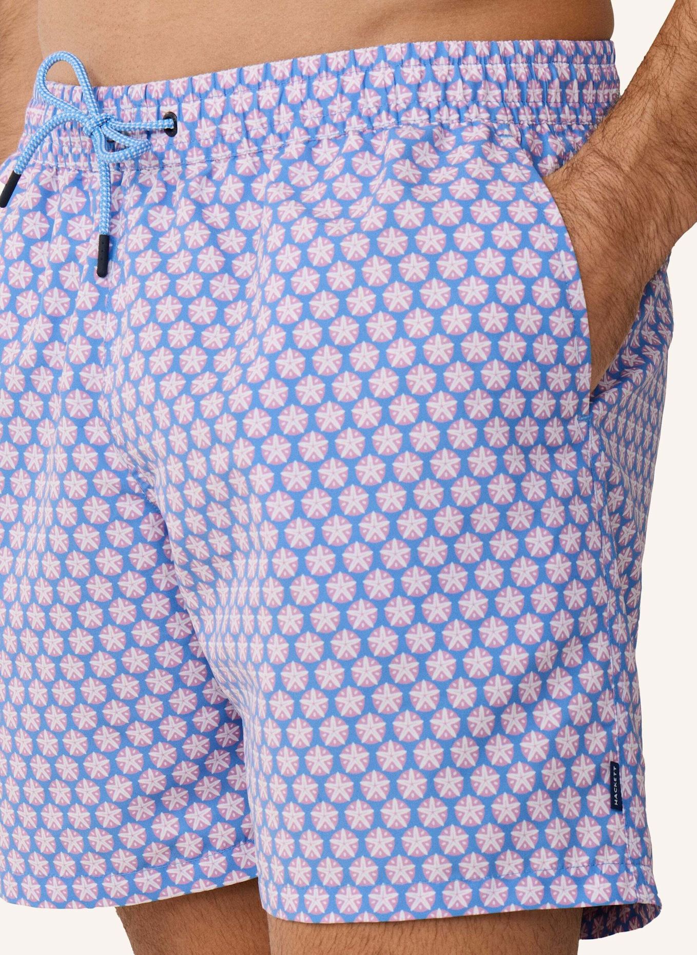 HACKETT LONDON Badeshorts SEASHELL: LILA