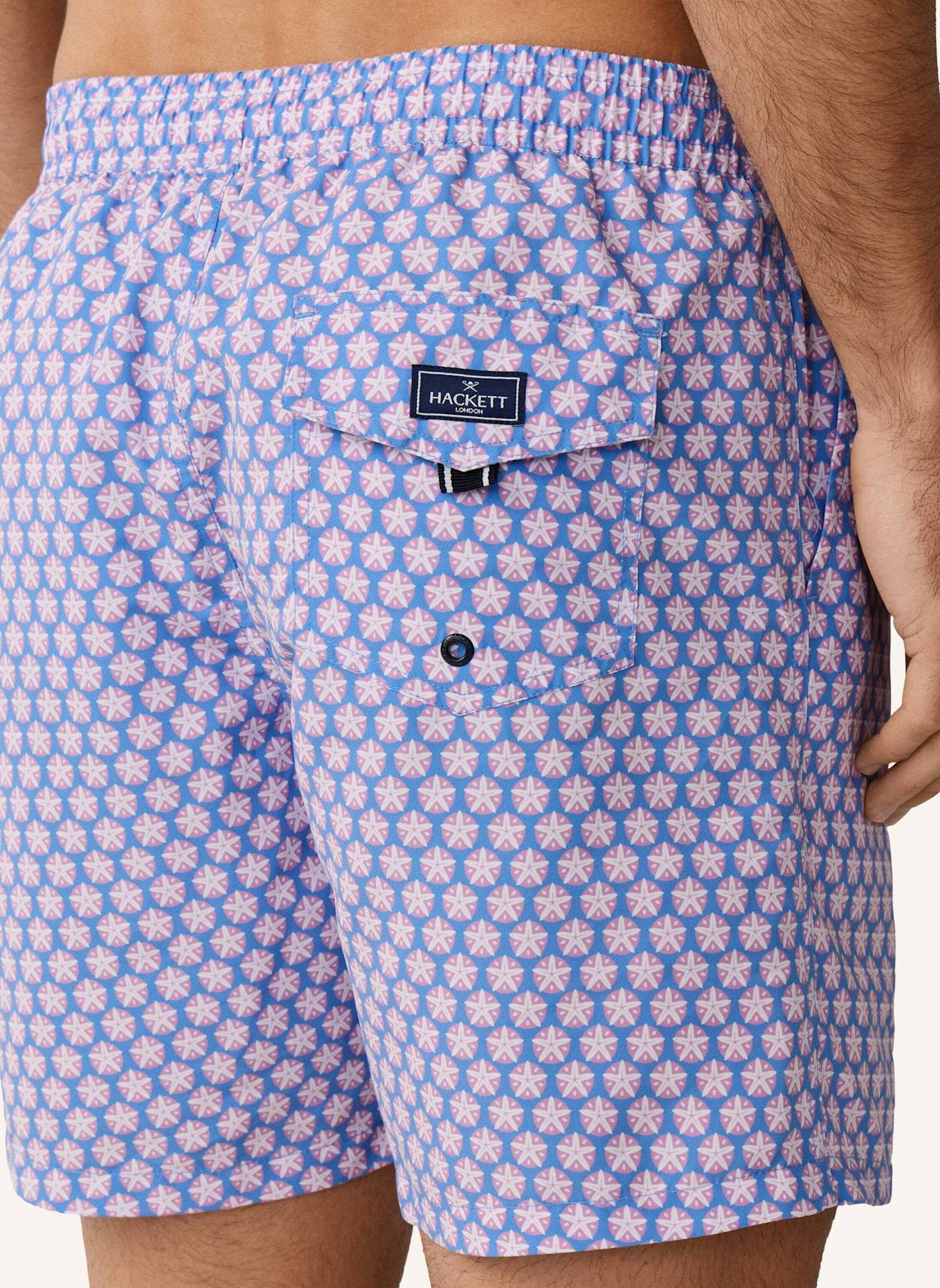 HACKETT LONDON Badeshorts SEASHELL: LILA