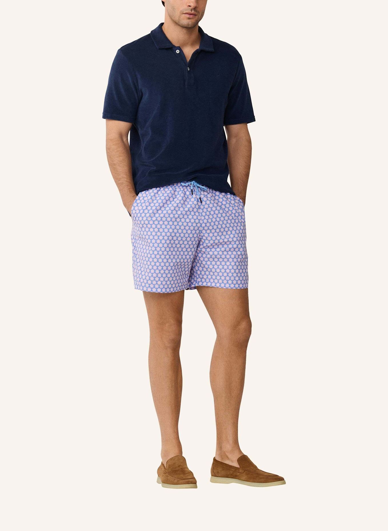 HACKETT LONDON Badeshorts SEASHELL: LILA
