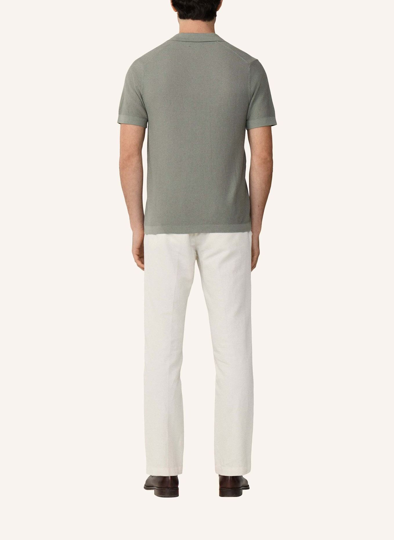 HACKETT LONDON Poloshirt RIVIERA KNIT SS POLO: GRÜN