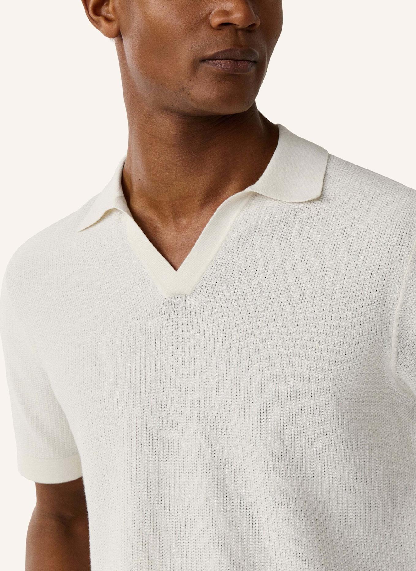 HACKETT LONDON Poloshirt RIVIERA KNIT SS POLO: CREME