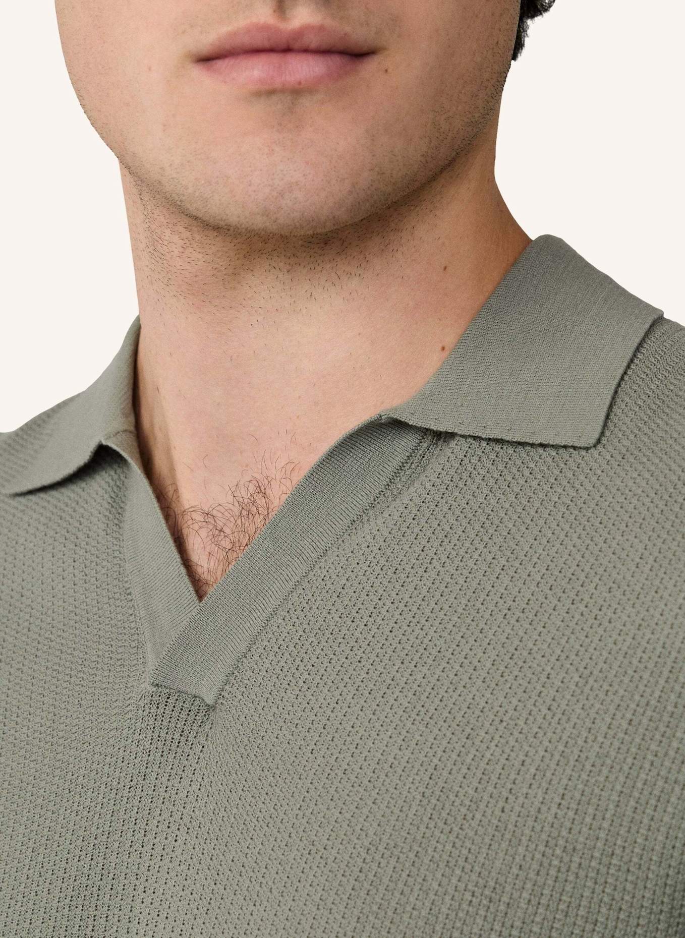 HACKETT LONDON Poloshirt RIVIERA KNIT SS POLO: GRÜN