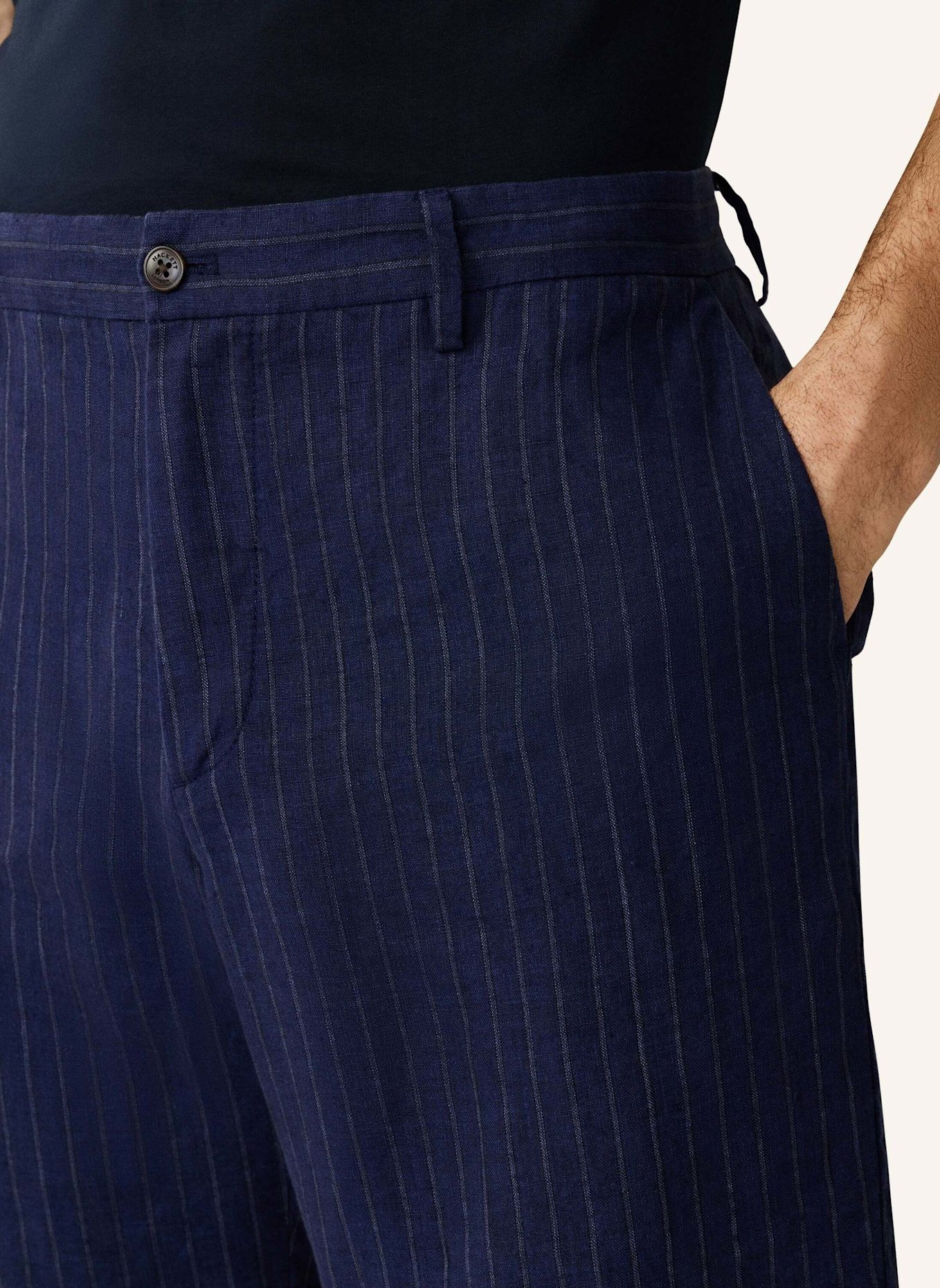 HACKETT LONDON Shorts YD STRIPE SHORT: BLAU