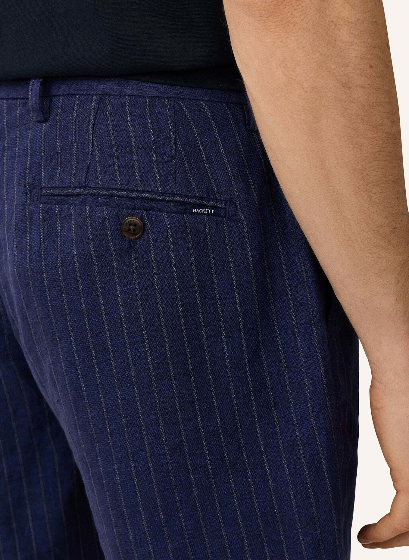 HACKETT LONDON Shorts YD STRIPE SHORT: BLAU