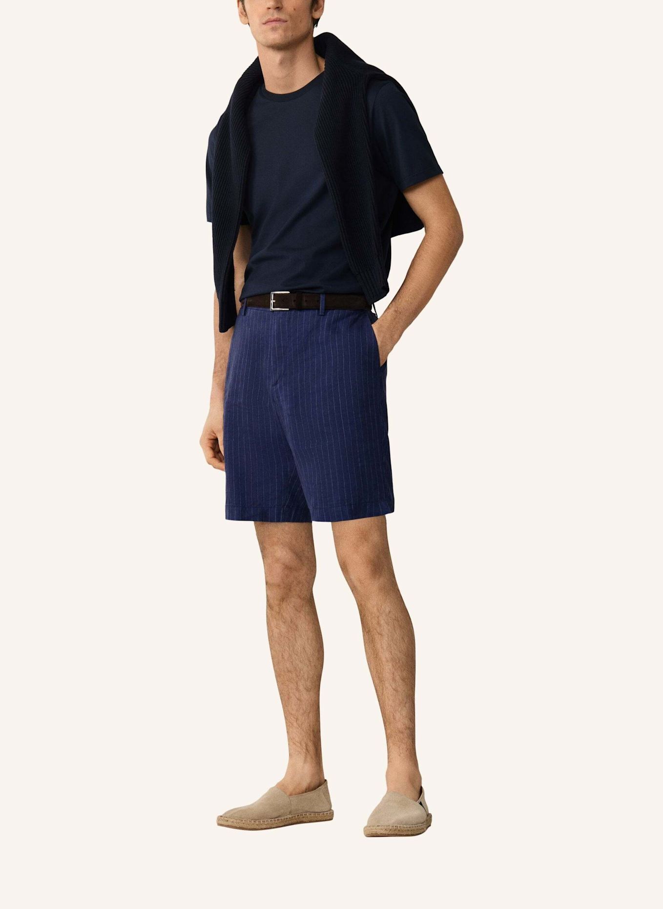 HACKETT LONDON Shorts YD STRIPE SHORT: BLAU