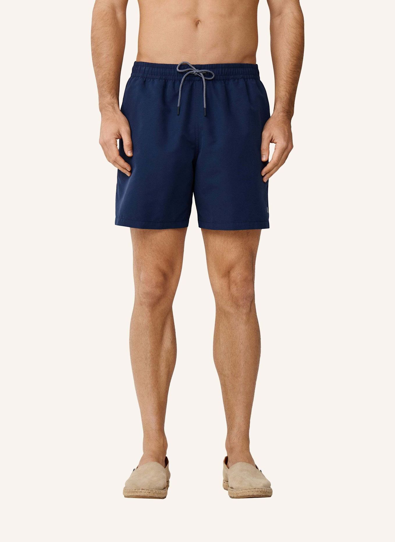 HACKETT LONDON Badeshorts ICON SOLID: BLAU