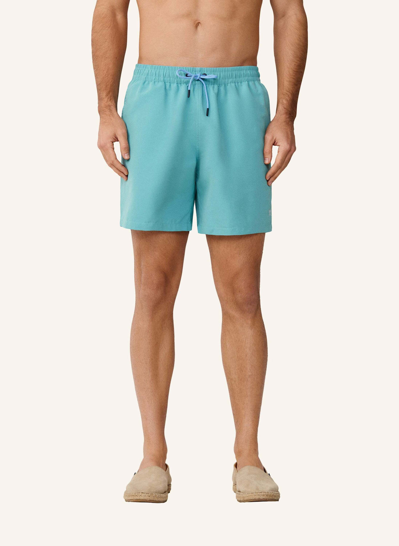 HACKETT LONDON Badeshorts ICON SOLID: GRÜN