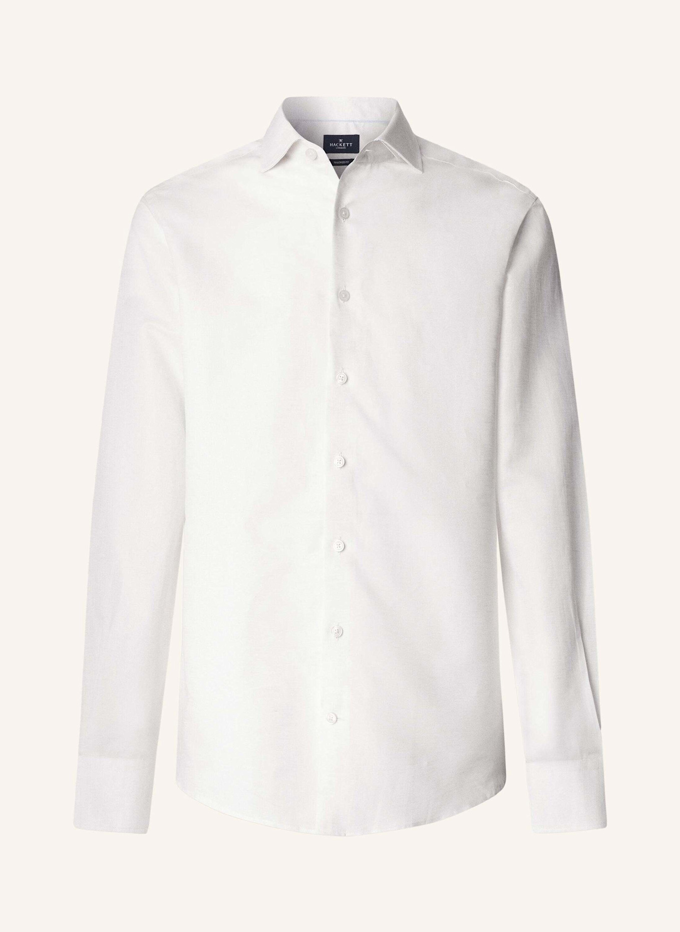 HACKETT LONDON Freizeithemd COT LIN SOLID: CREME