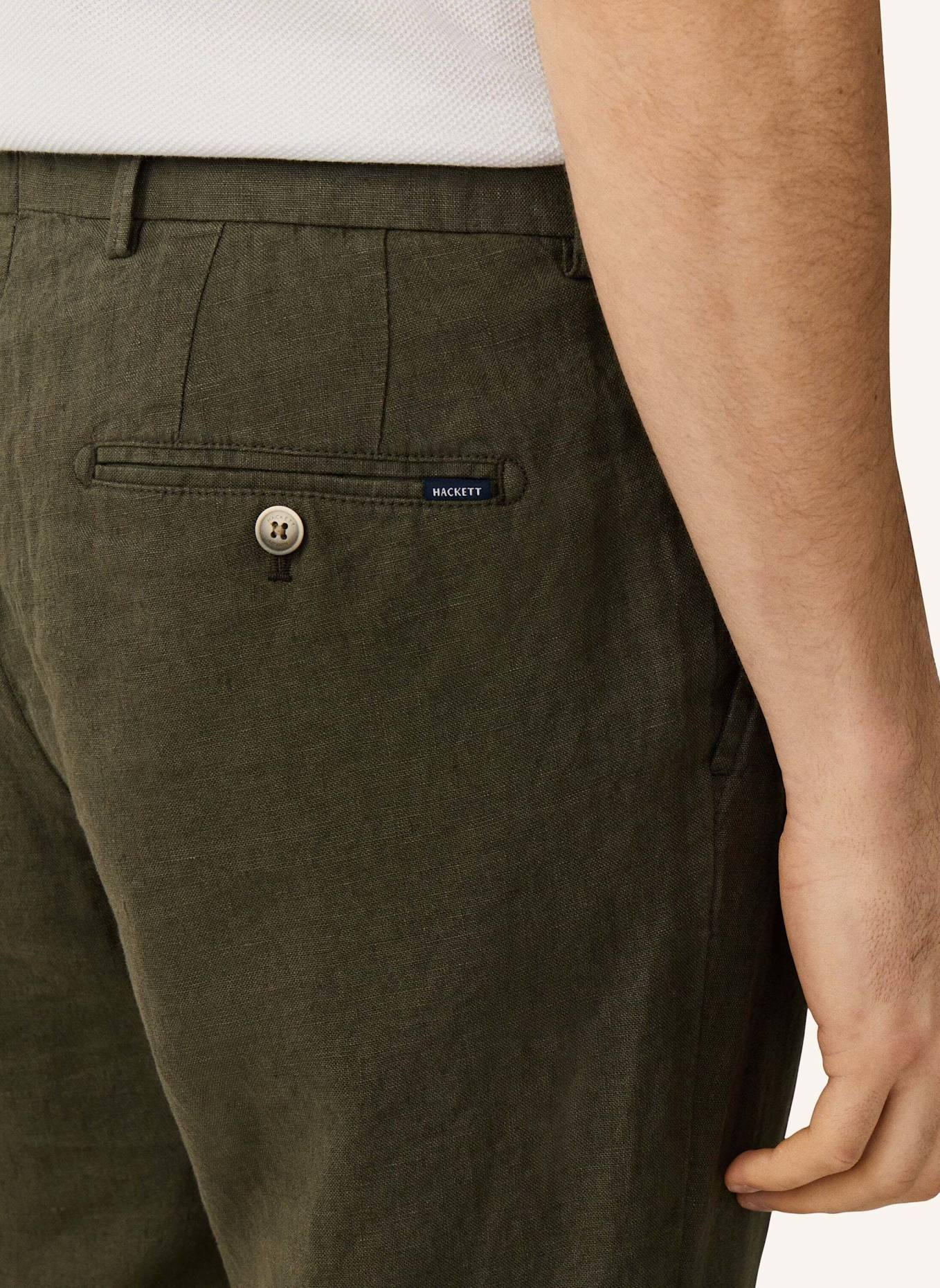 HACKETT LONDON Chino PD LINEN CHINO: GRÜN