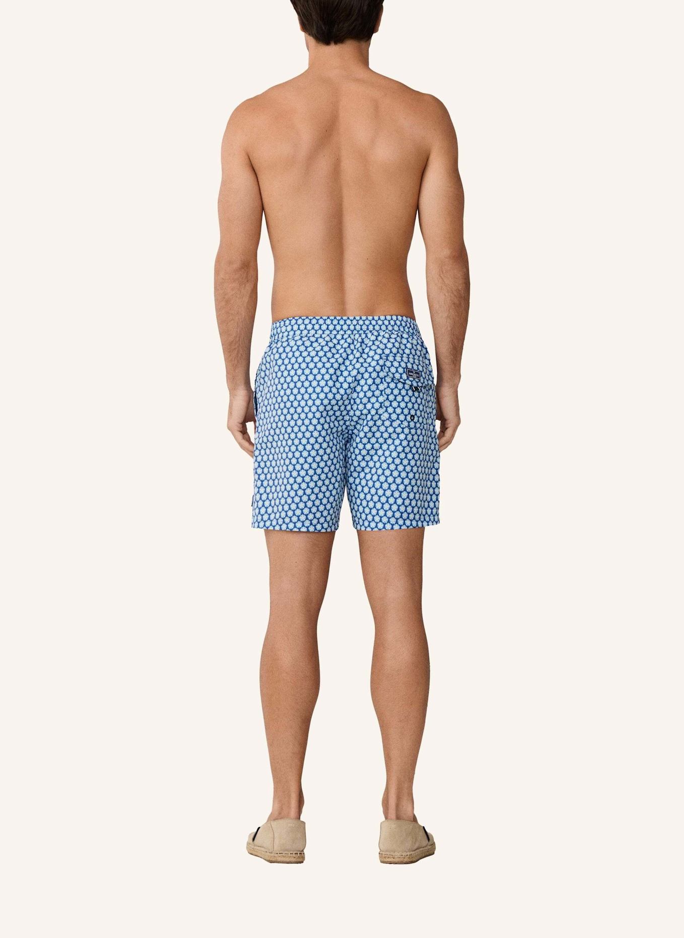 HACKETT LONDON Badeshorts SEASHELL: BLAU