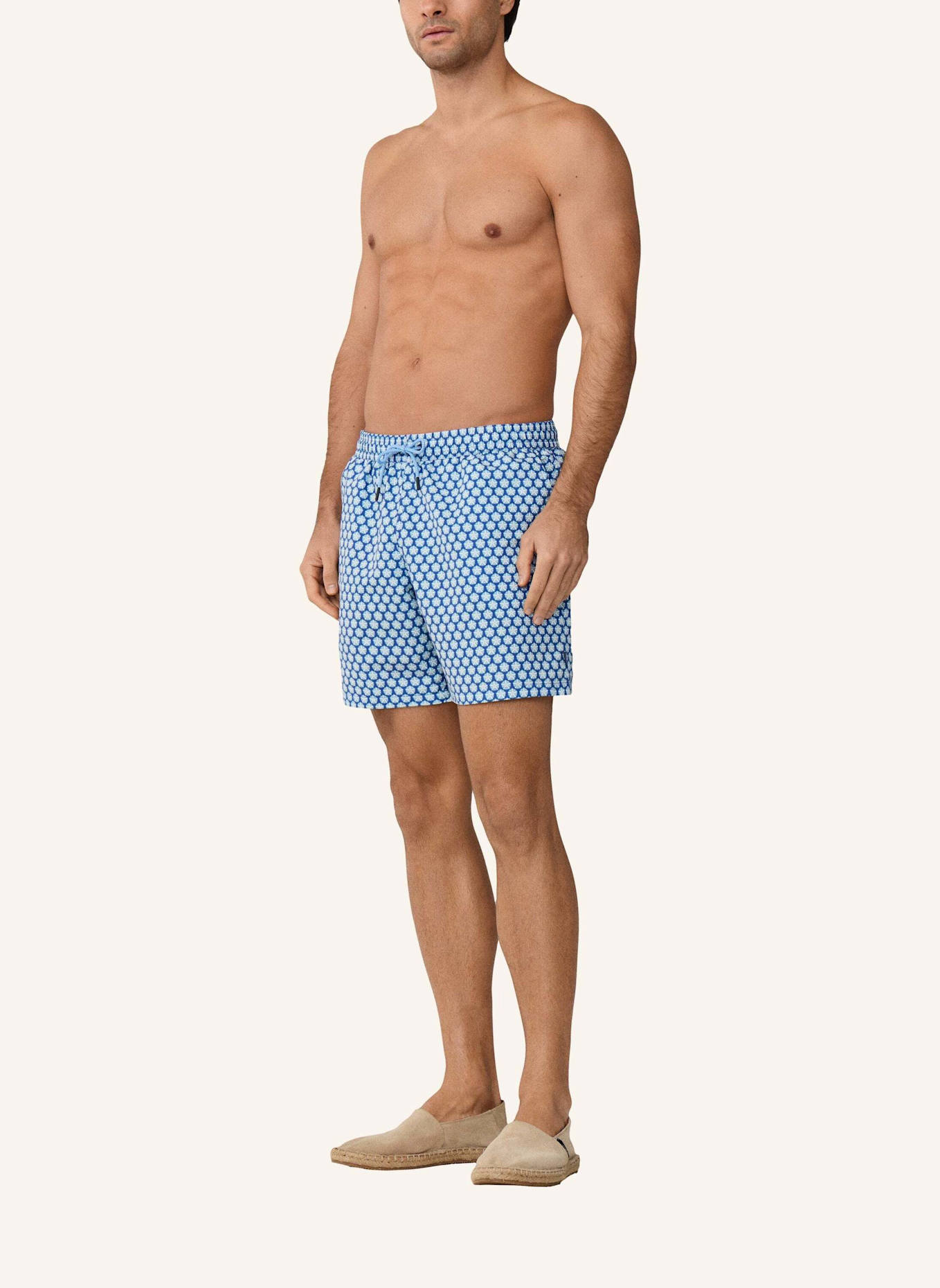 HACKETT LONDON Badeshorts SEASHELL: BLAU