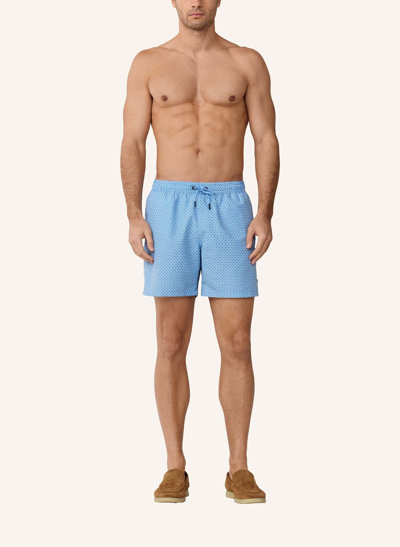 HACKETT LONDON Badeshorts BREEZE: GRÜN