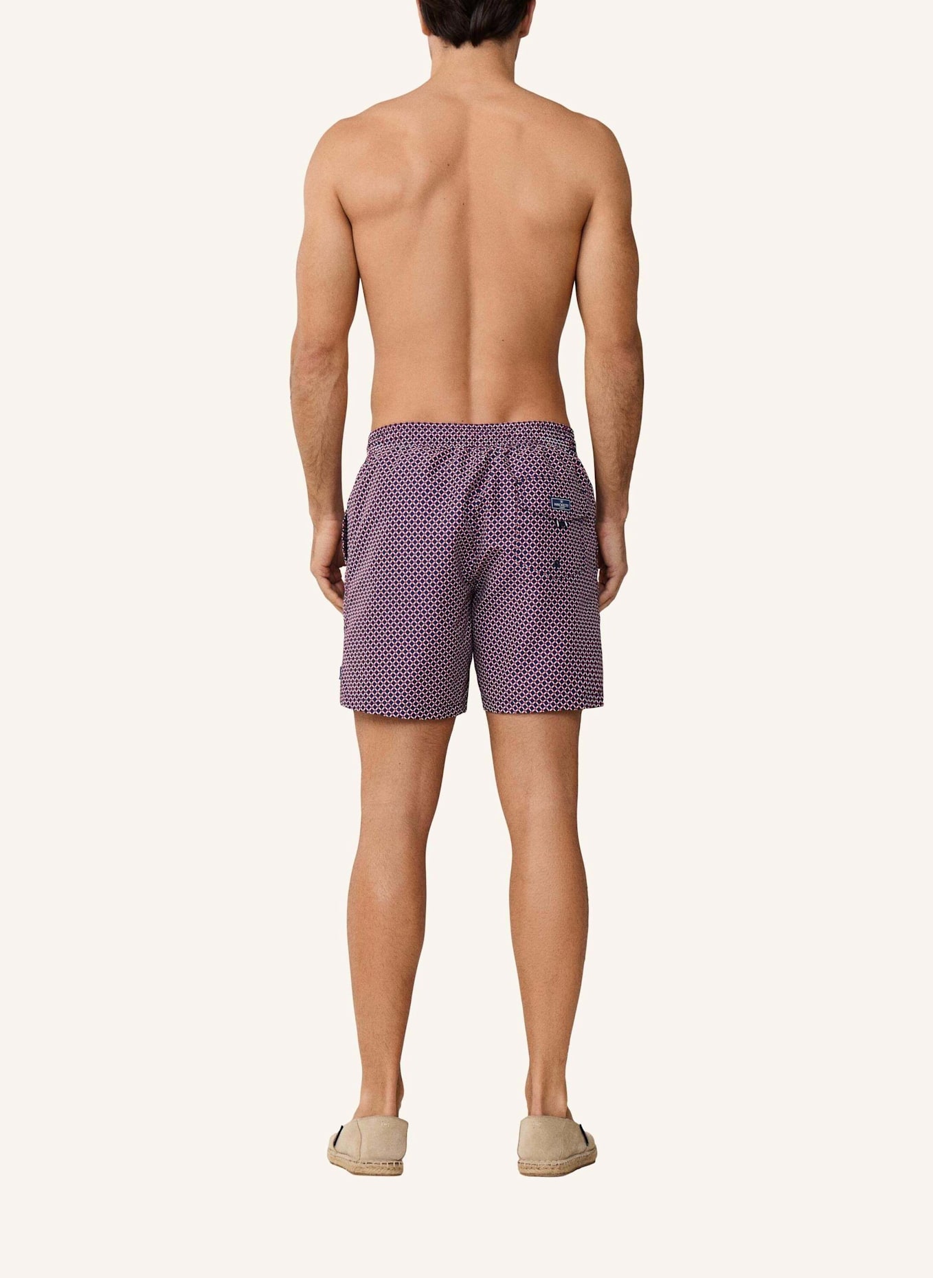 HACKETT LONDON Badeshorts BREEZE: ROT