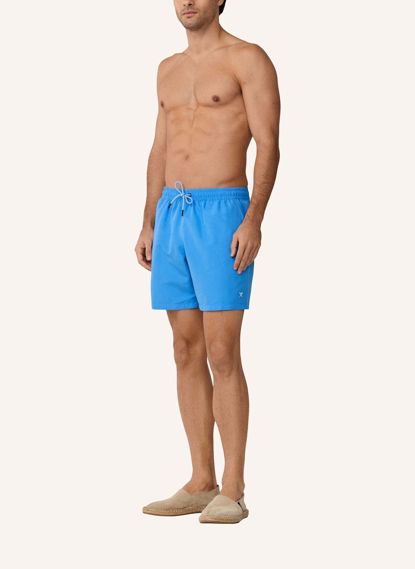 HACKETT LONDON Badeshorts ICON SOLID: BLAU