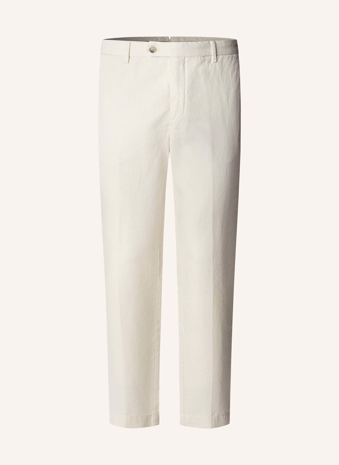 HACKETT LONDON Chino COTTON LINEN CHINO: CREME