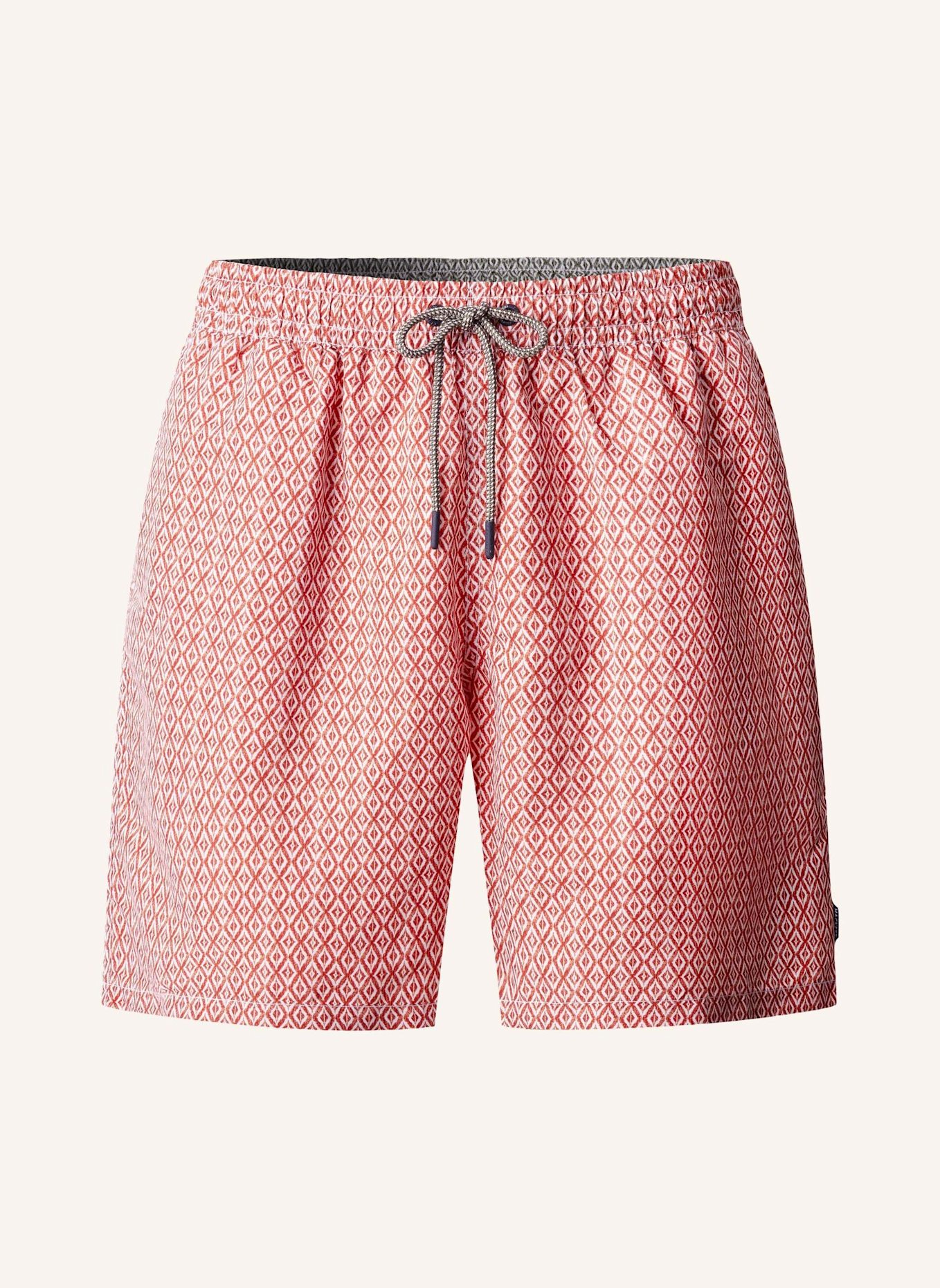 HACKETT LONDON Badeshorts CLAY: DUNKELROT