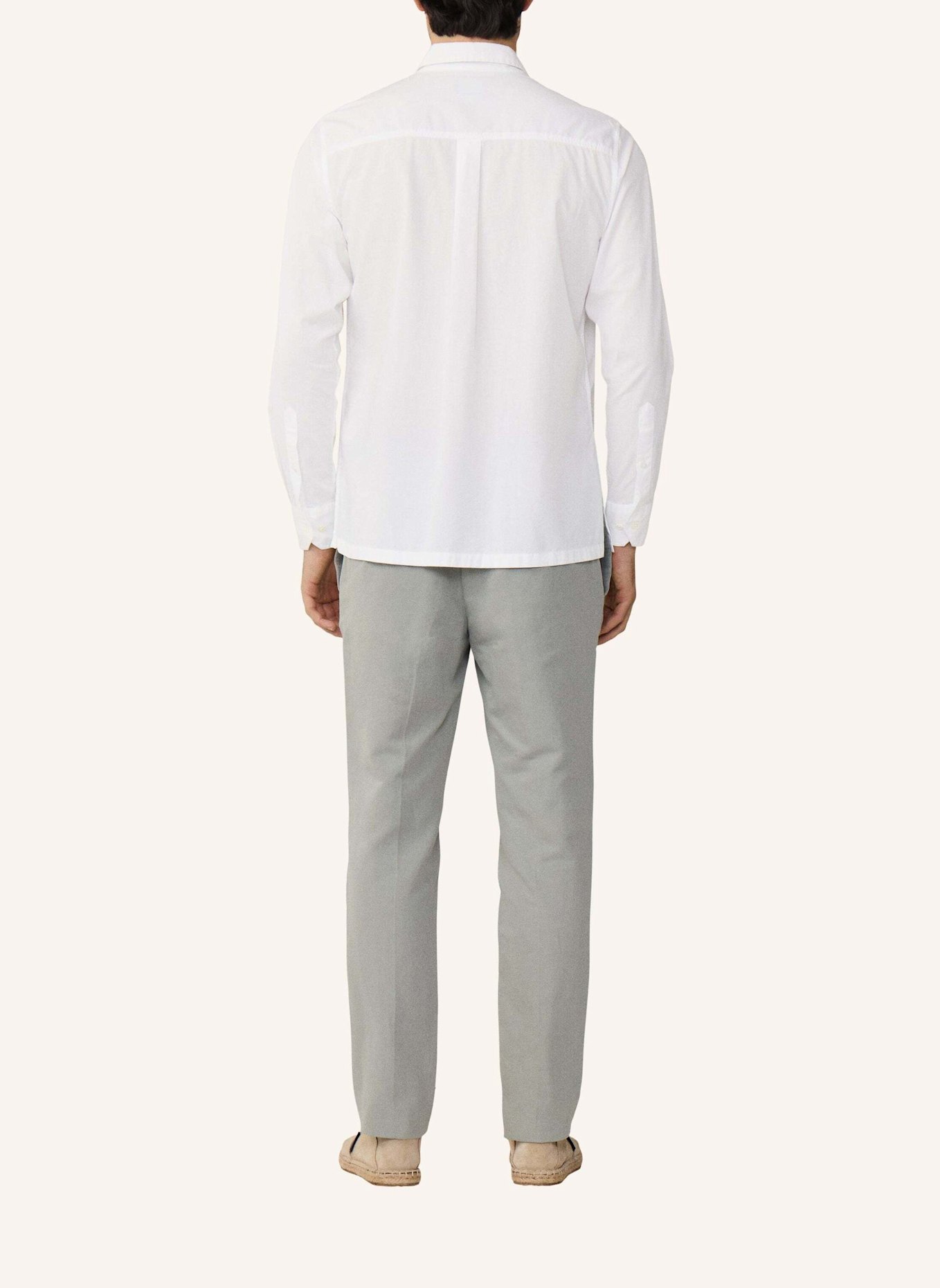 HACKETT LONDON Freizeithemd POPLIN CRUISE LS: WEISS