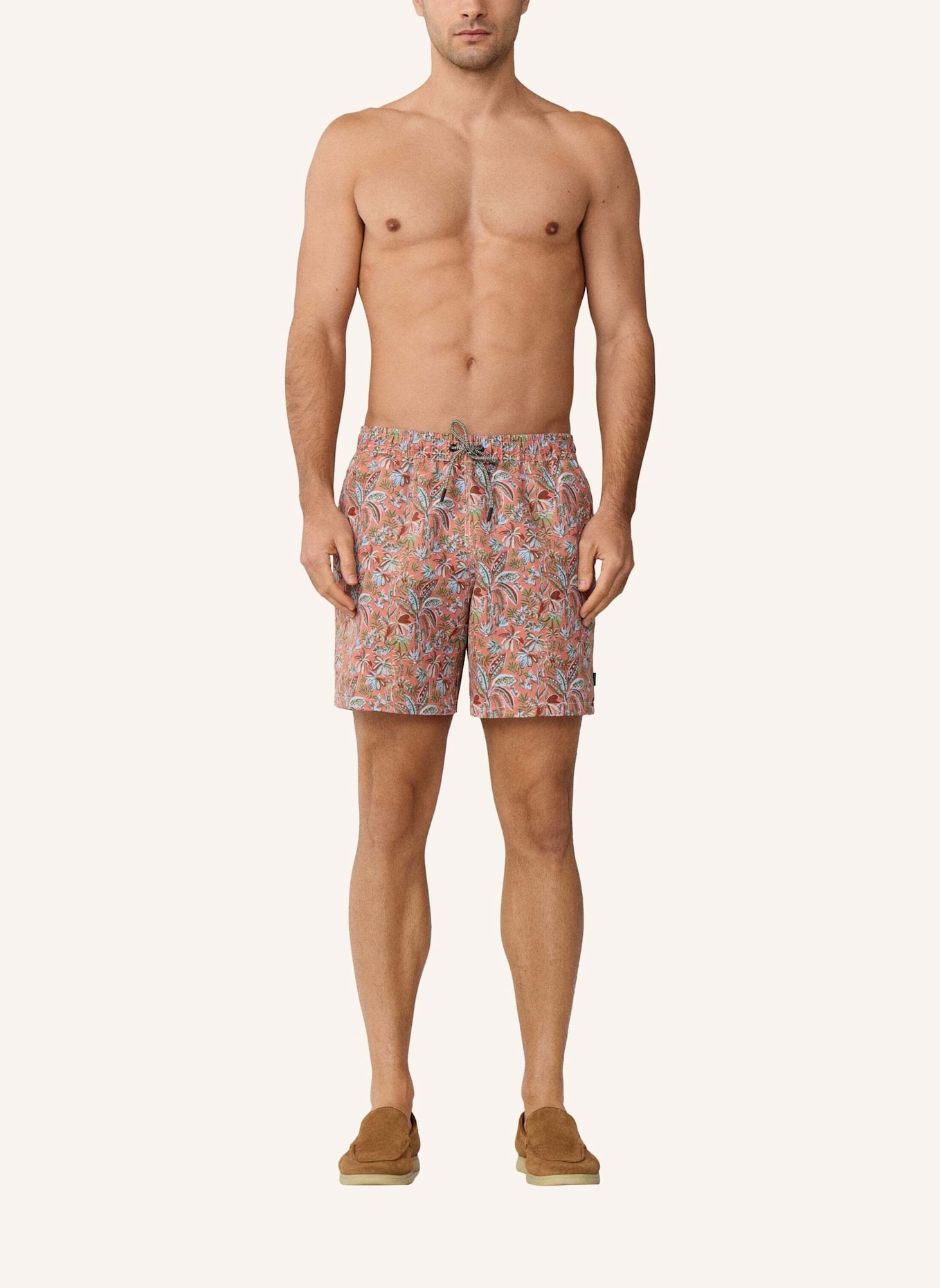 HACKETT LONDON Badeshorts BANYAN: ORANGE