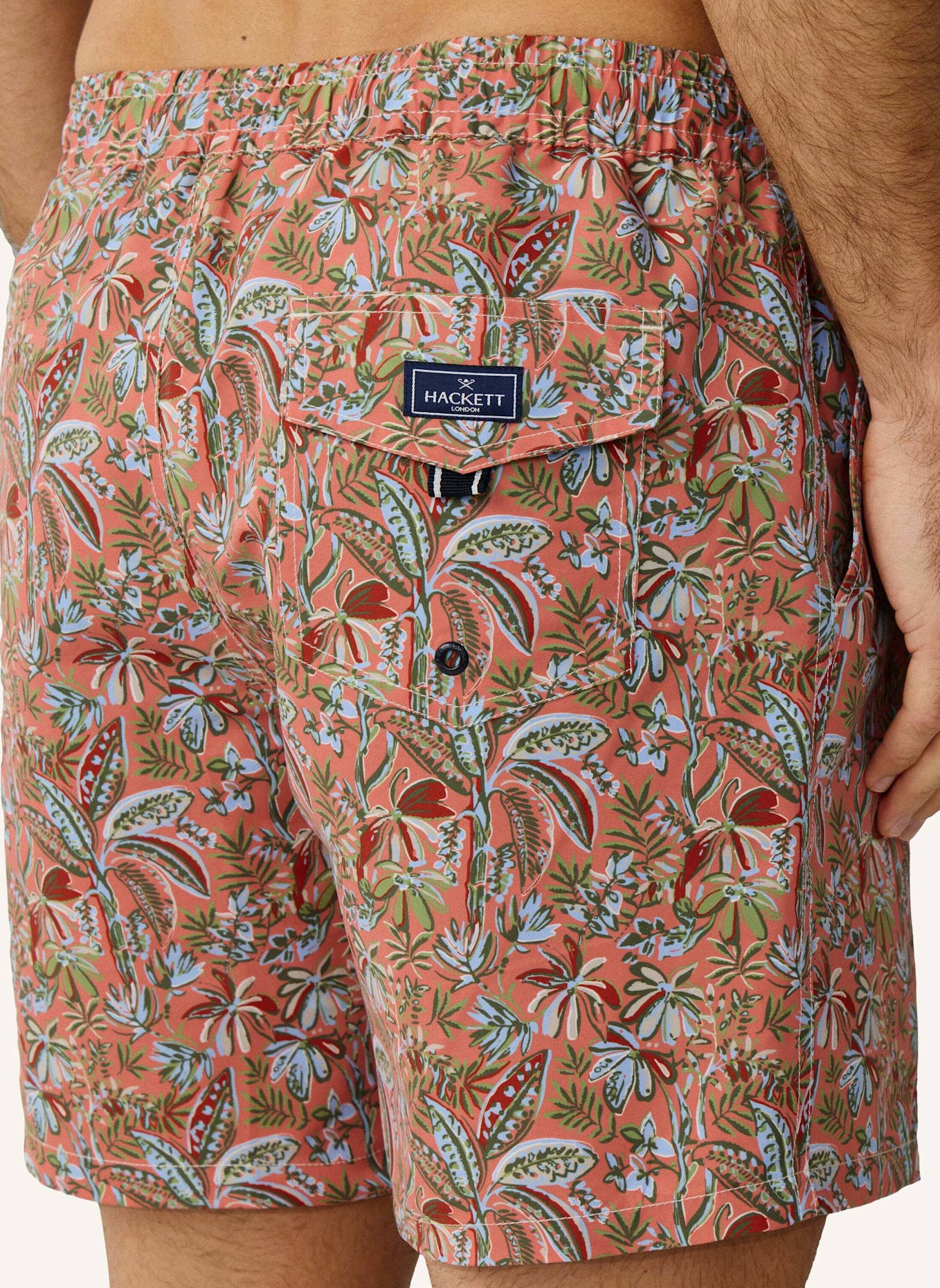 HACKETT LONDON Badeshorts BANYAN: ORANGE