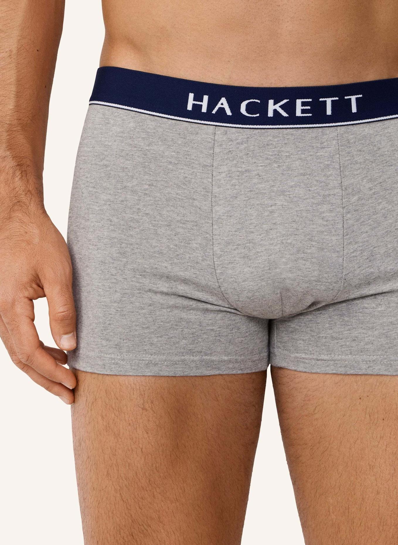 HACKETT LONDON Boxershort CORE COLOUR TK 3P: HELLGRAU