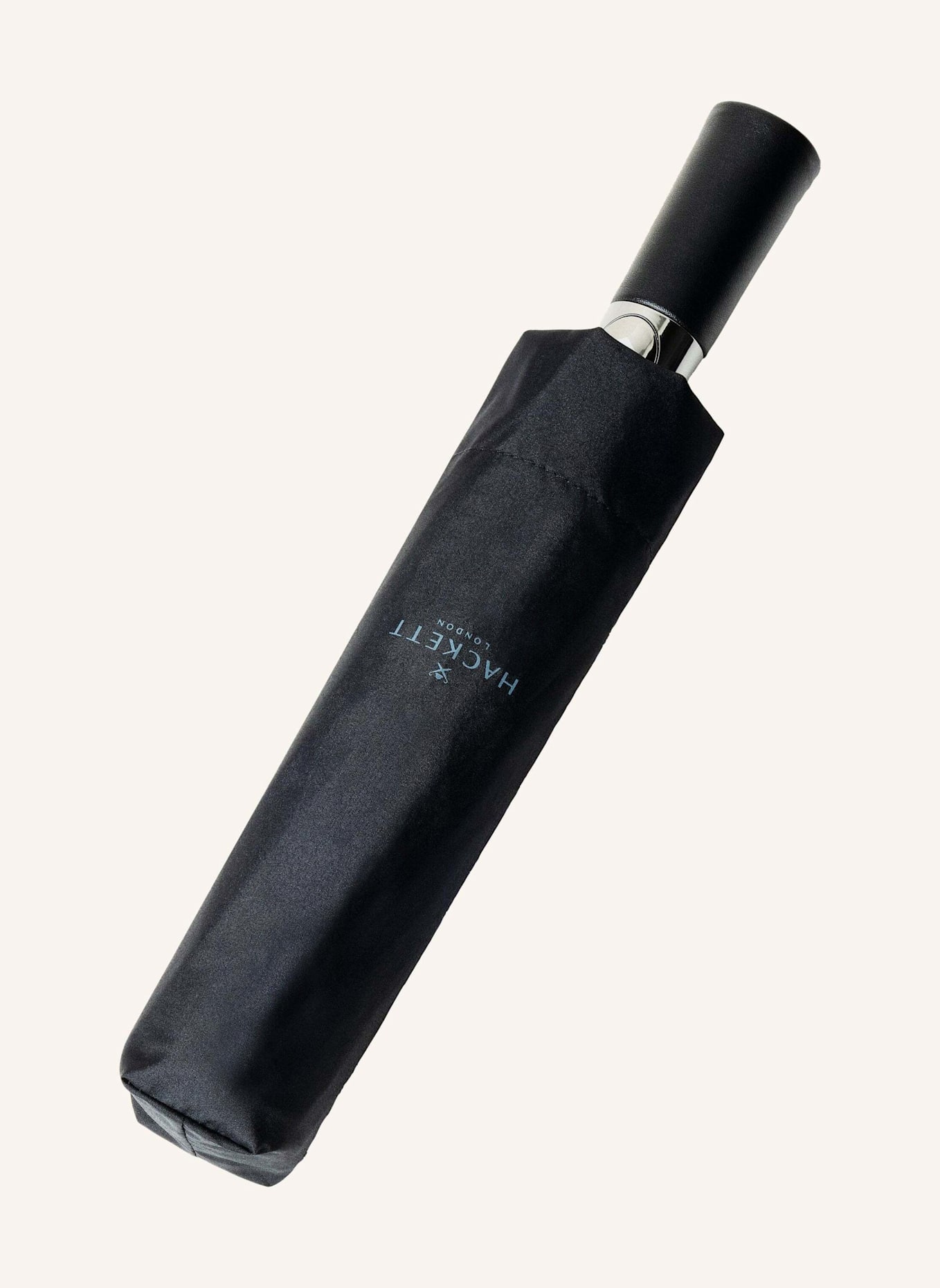 HACKETT LONDON Stockschirm AUTO O&C FOLD UMB: SCHWARZ