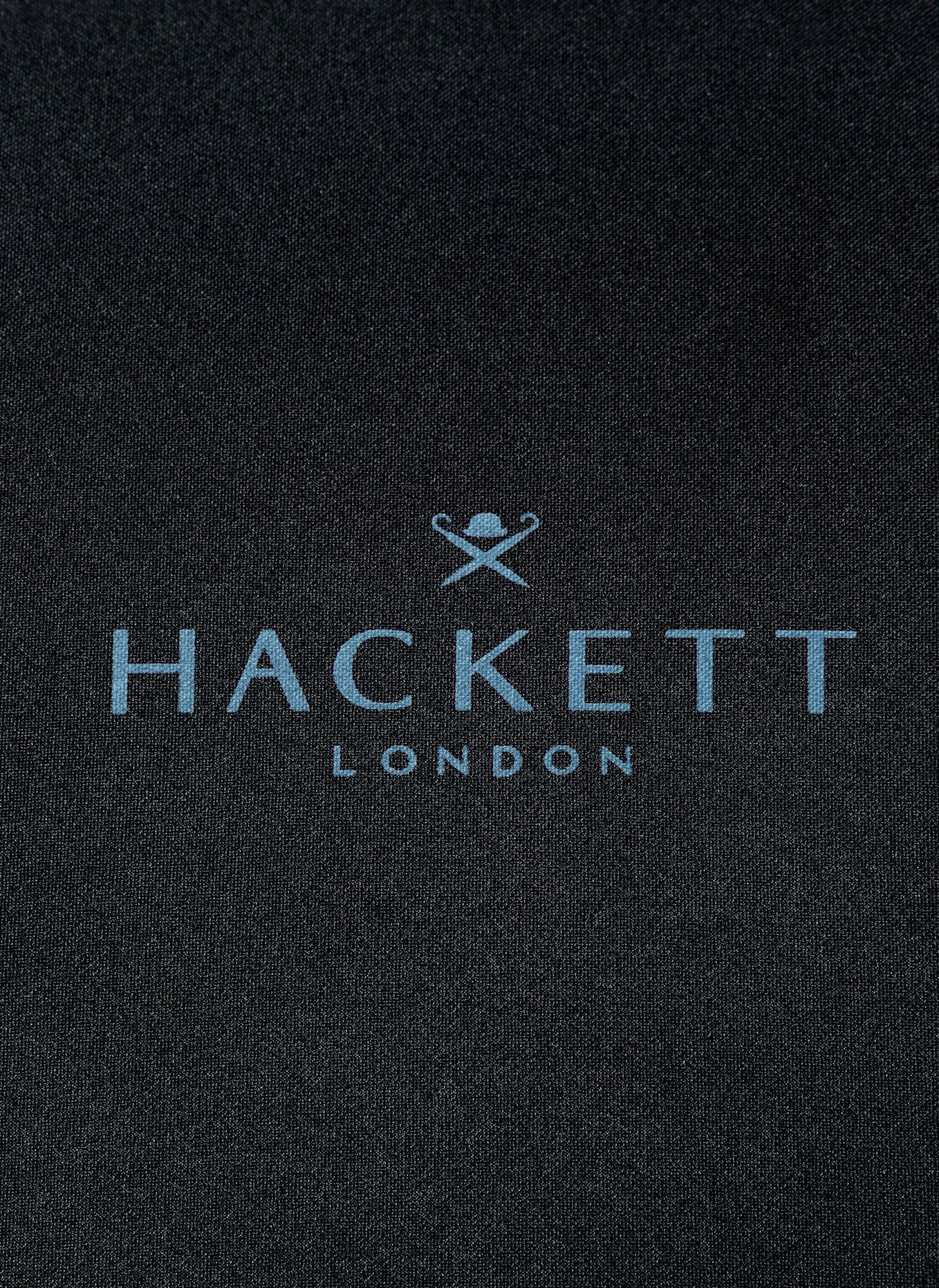 HACKETT LONDON Stockschirm AUTO O&C FOLD UMB: SCHWARZ