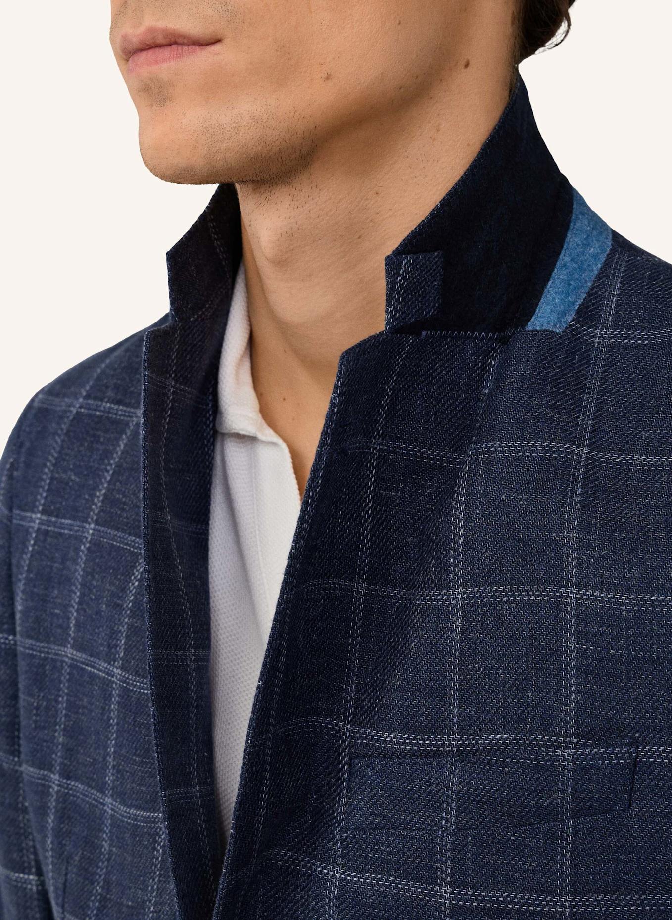 HACKETT LONDON Sakko LINEN COT FANCY WPANE: BLAU