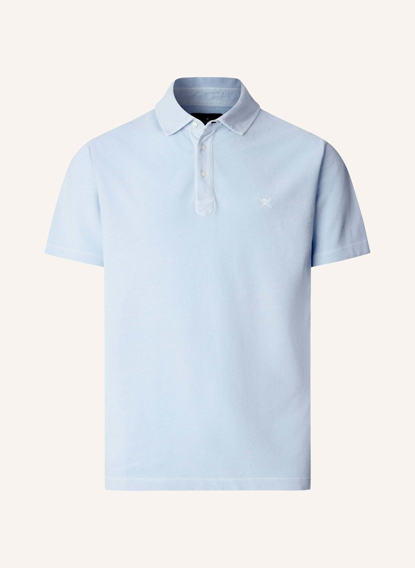HACKETT LONDON Poloshirt GMD PIQUE SS: HELLBLAU